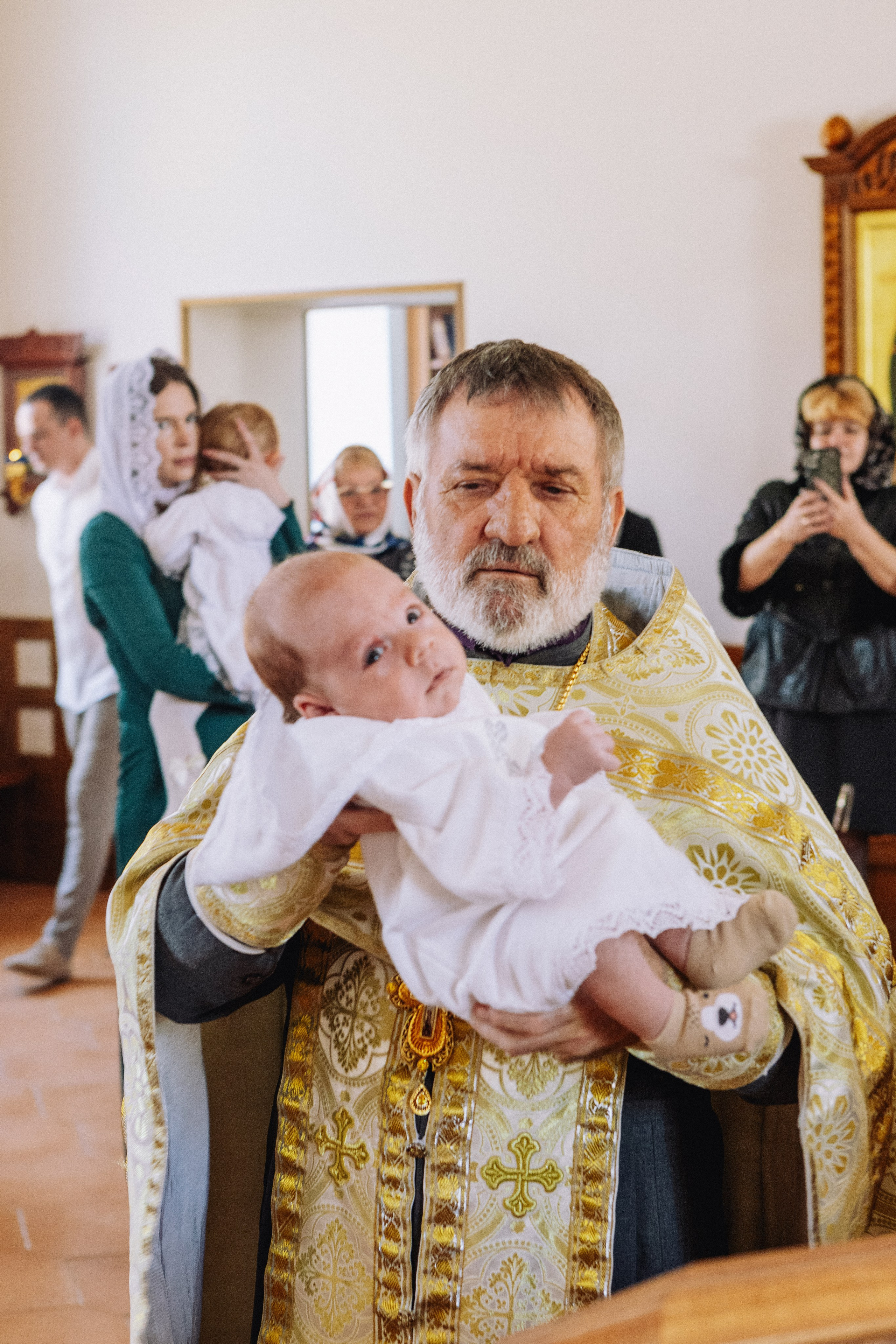 Крещение Артема и Полины. Фотограф в Курске Смирнов Евгений