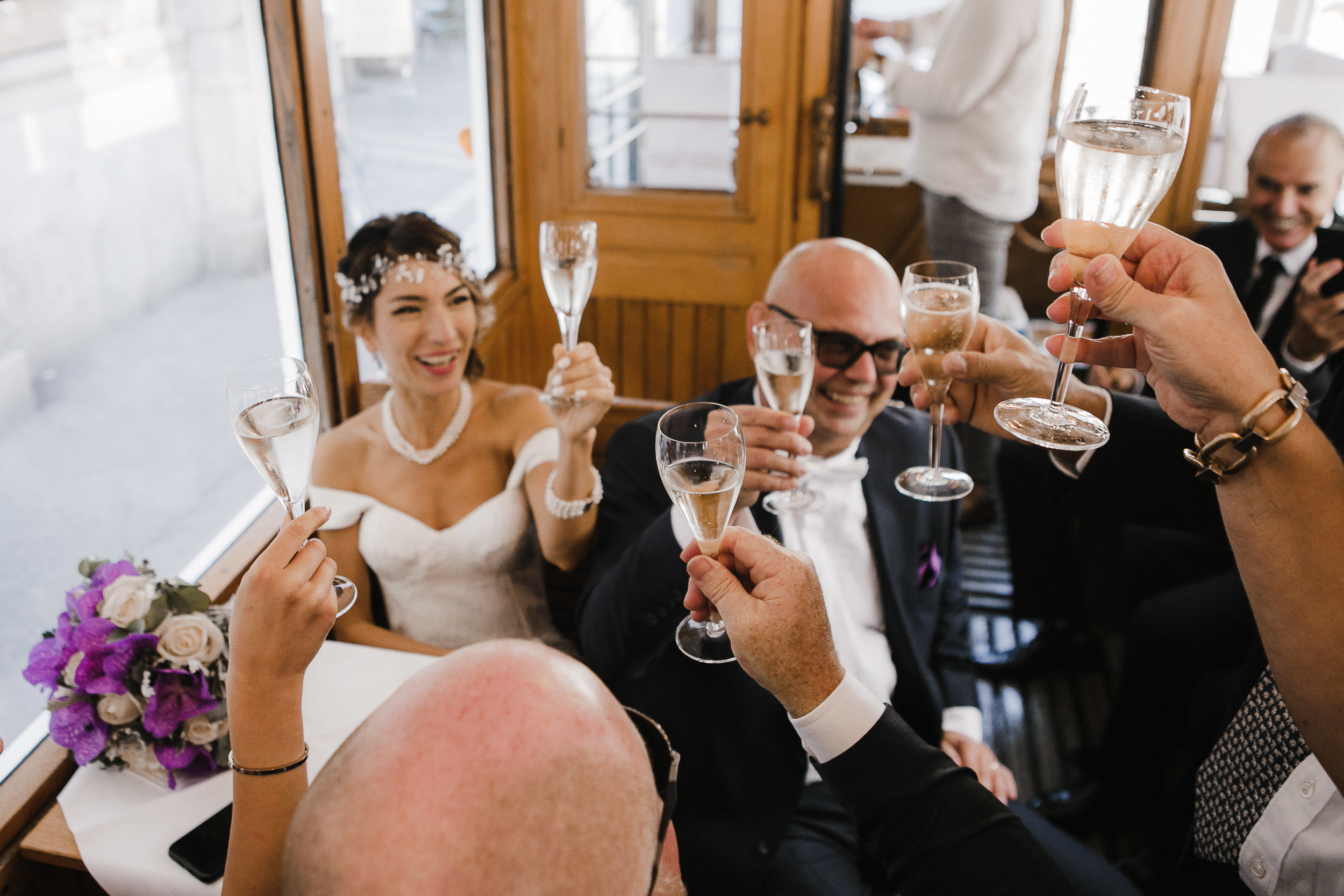 Ktistian + Alya / WEDDING / Zurich. Photographer and videographer for wedding in Italy: Rome, Milan, Venic