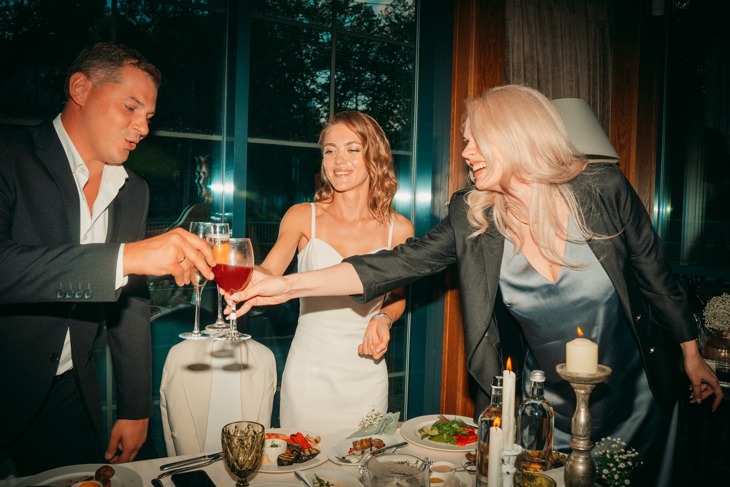 Банкетная съёмка для Алёны и Сергея. Портретный фотограф в Санкт-Петербурге Навардаускас Дмитрий