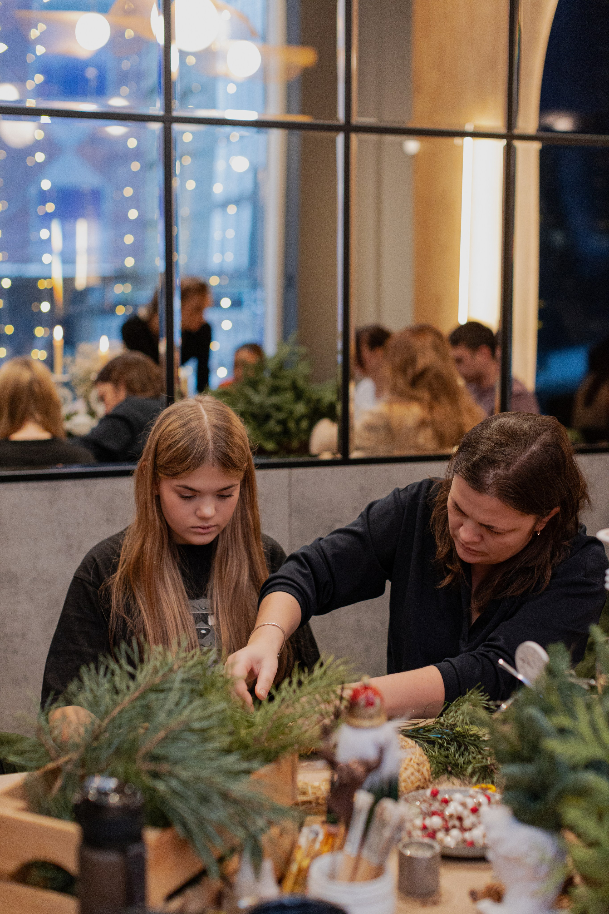Мк Новогодний Венок. Анастасия Ракчеева Художник