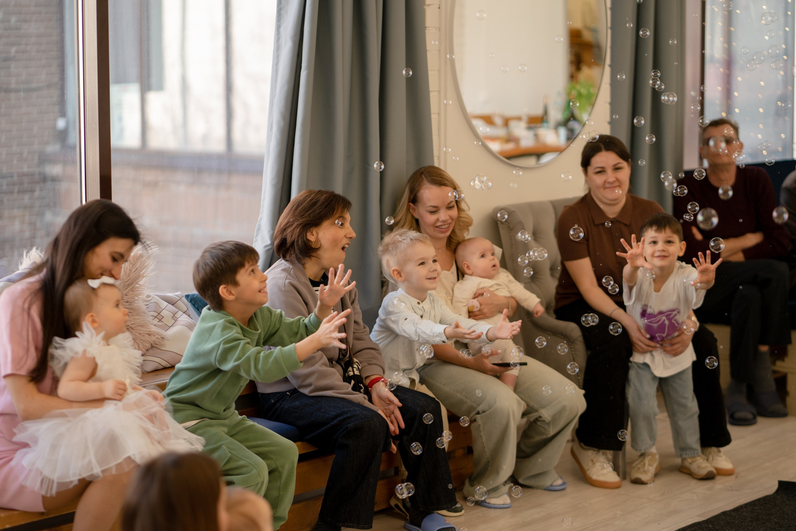 Кире 1 годик. Семейный фотограф в Москве Лилия Лебедева