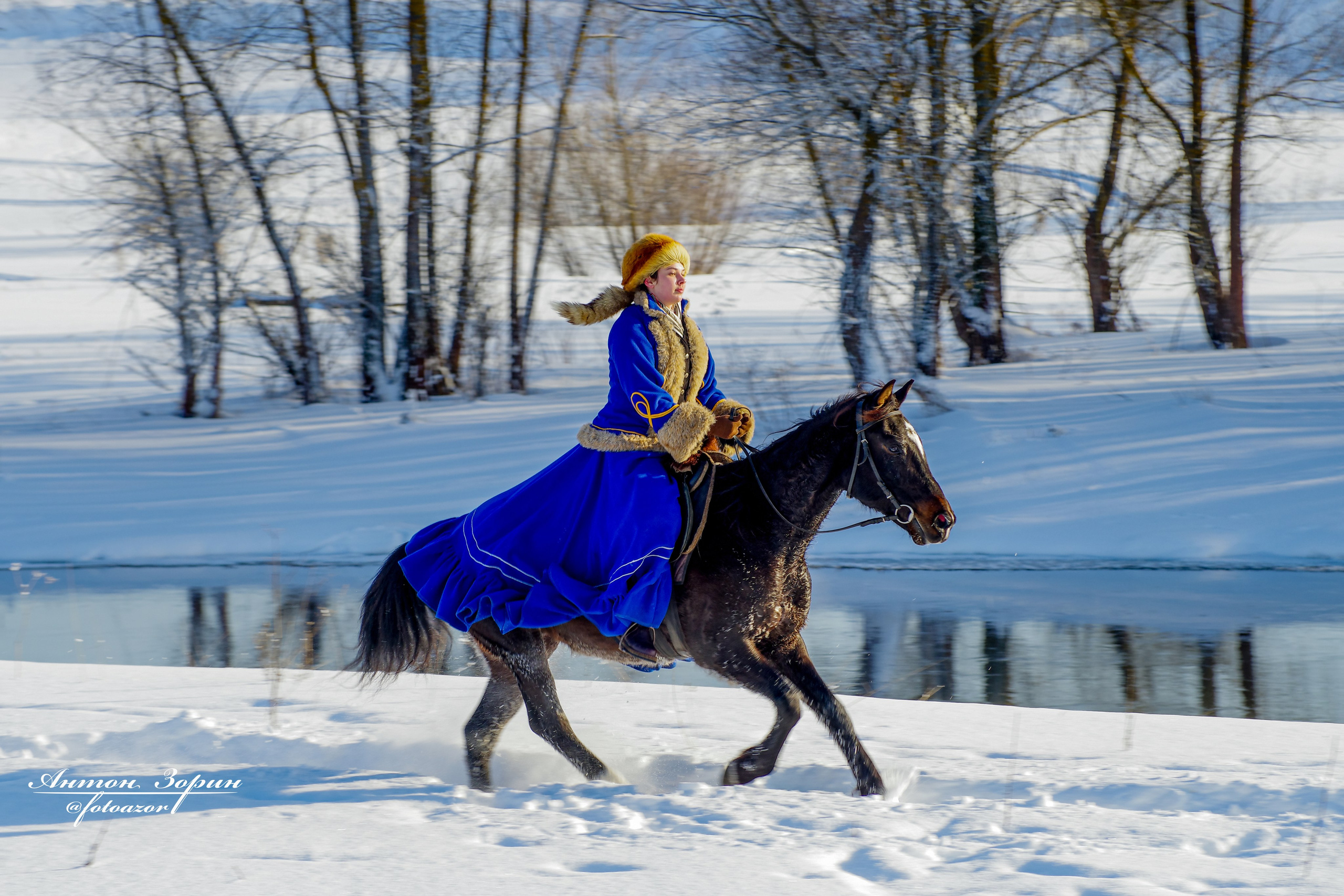 Конная охота. Семейный и детский фотограф Антон Зорин