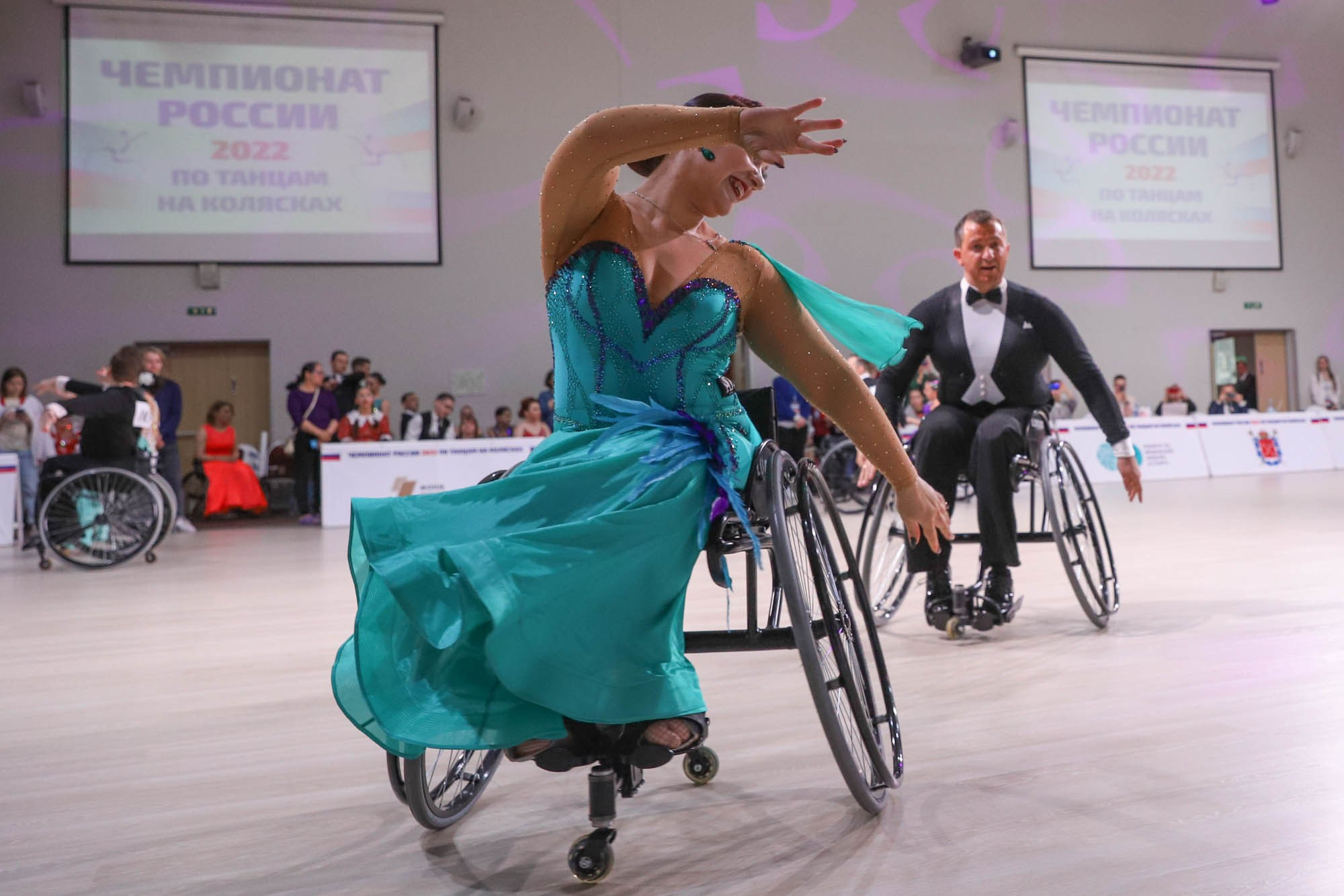 Чемпионат России по танцам на колясках. Фотограф Дарья Попова