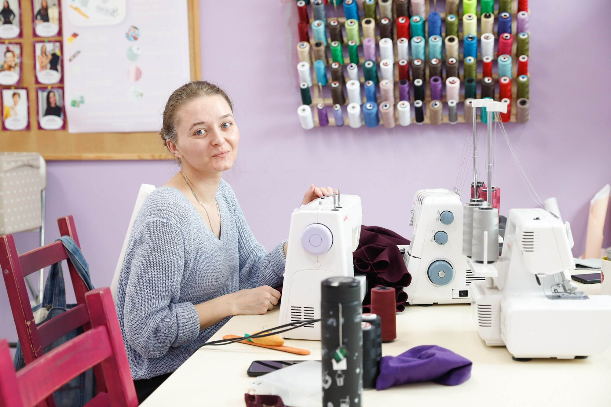 Школа шитья «Хочу шить». Фотограф Дарья Попова