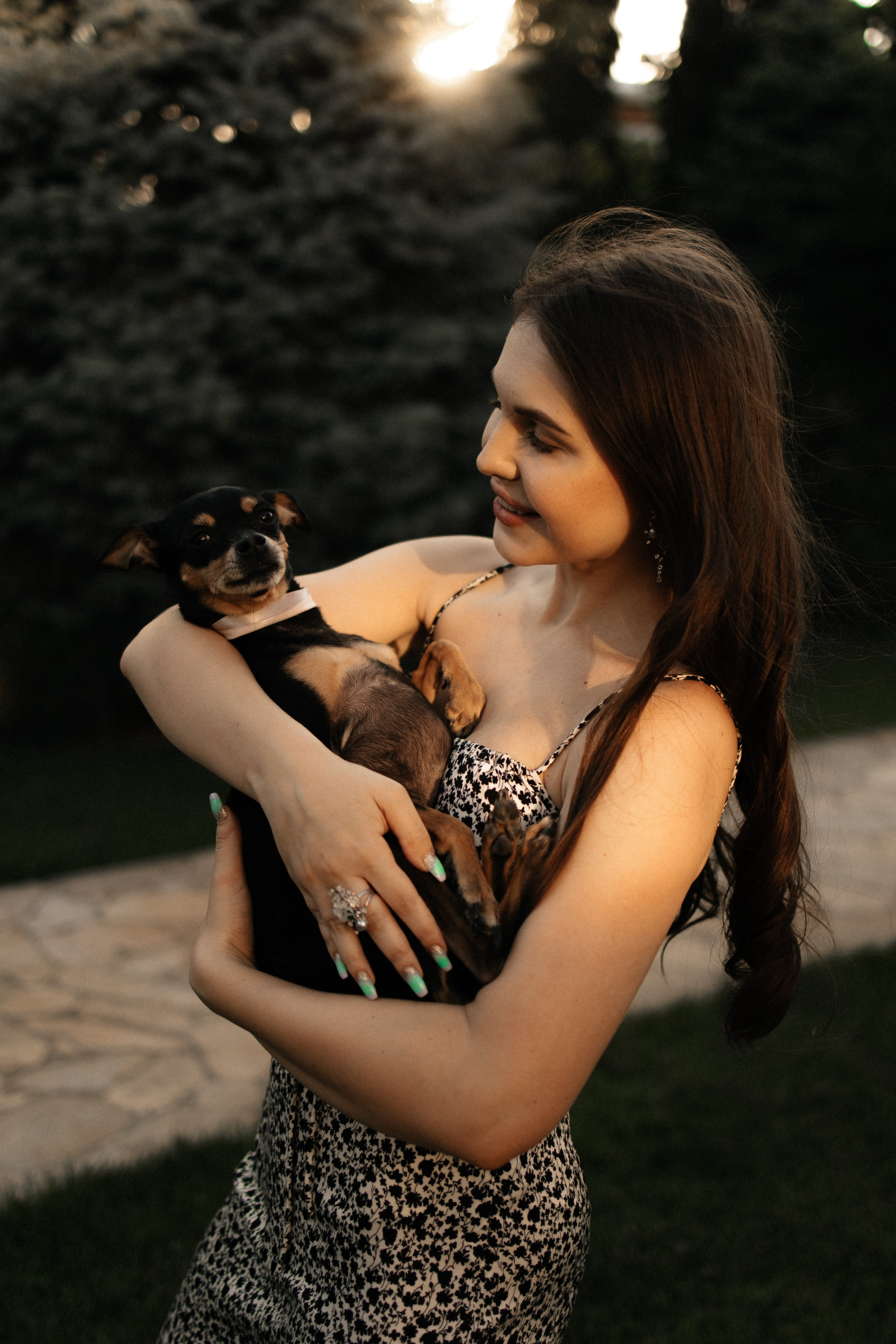 Love story с собачками. Семейный фотограф в Краснодаре Храмова Анна