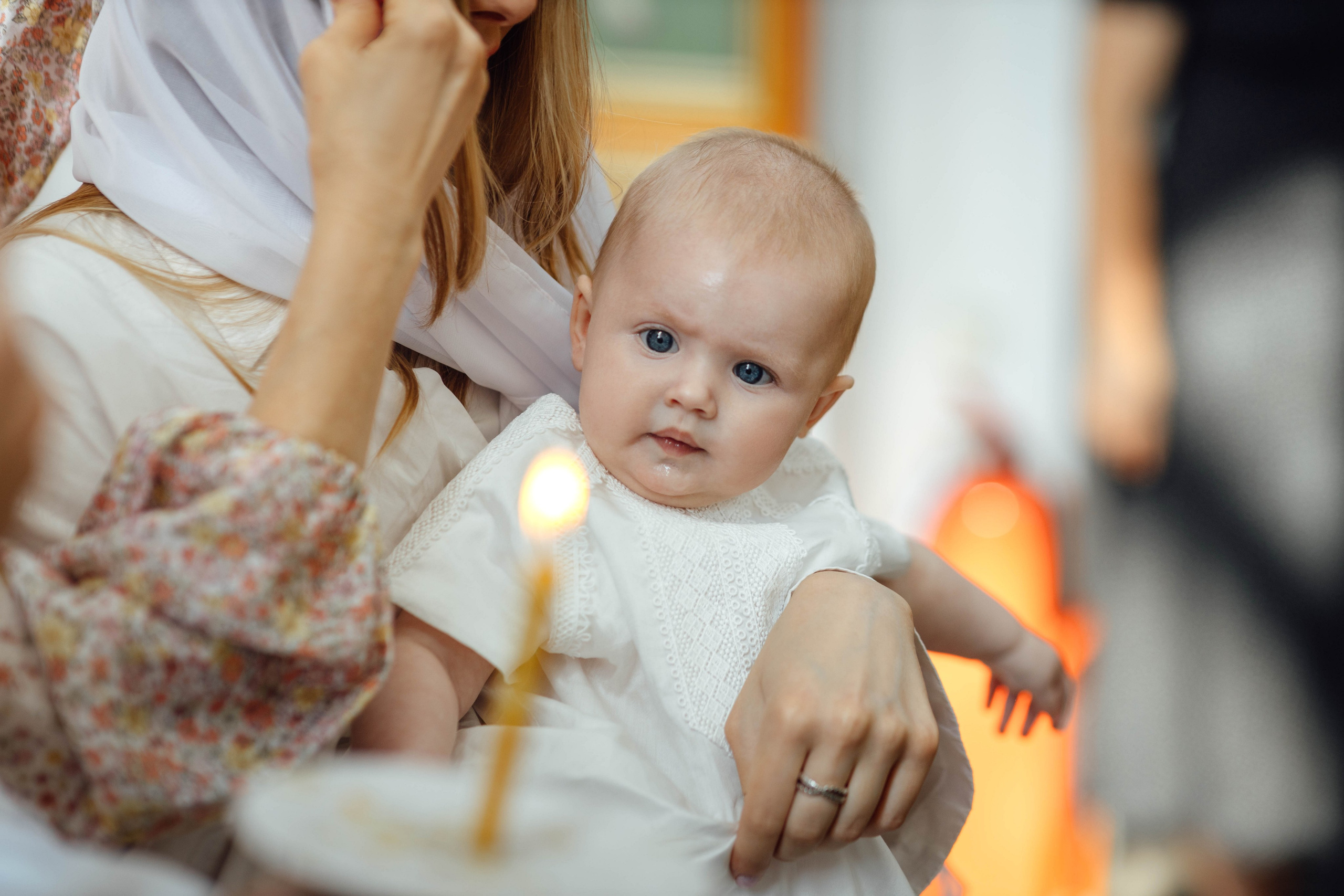 Крещение Мишель, гп. Ивенец, храм Ефросинии Полоцкой, август 2025