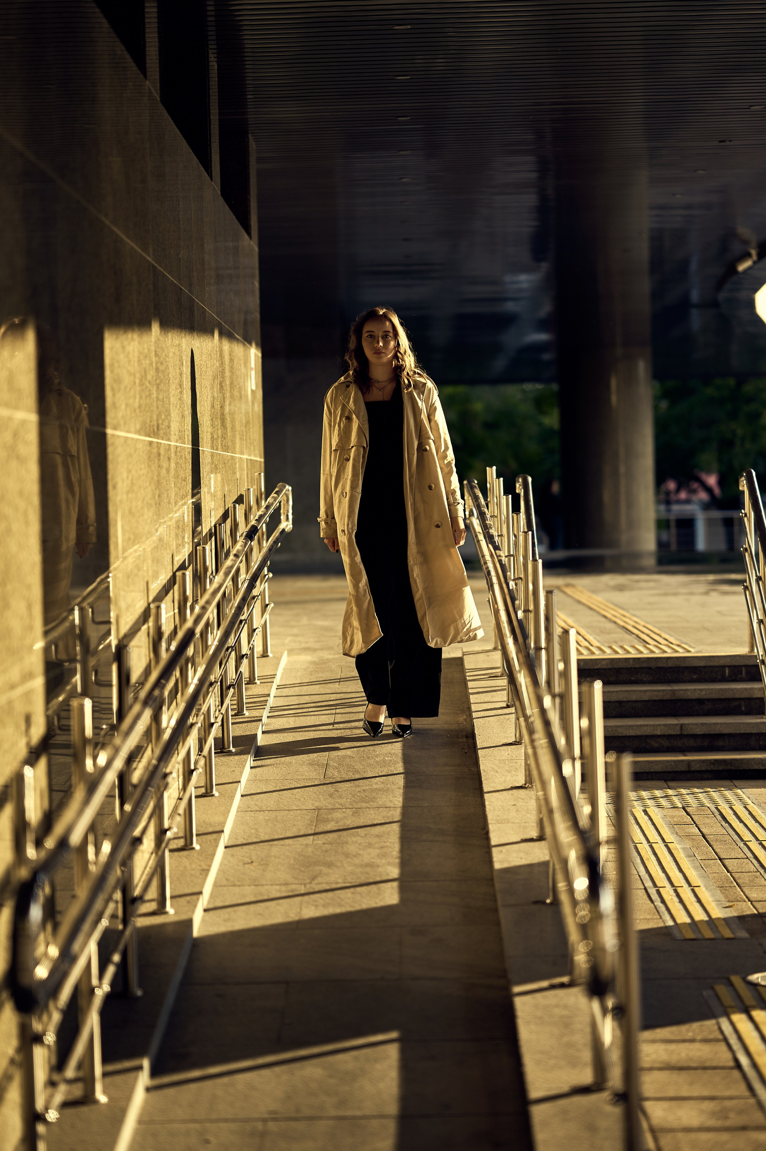Городская прогулка с прекрасной Аленой. Портретный фотограф в Краснодаре Евгений Карпов
