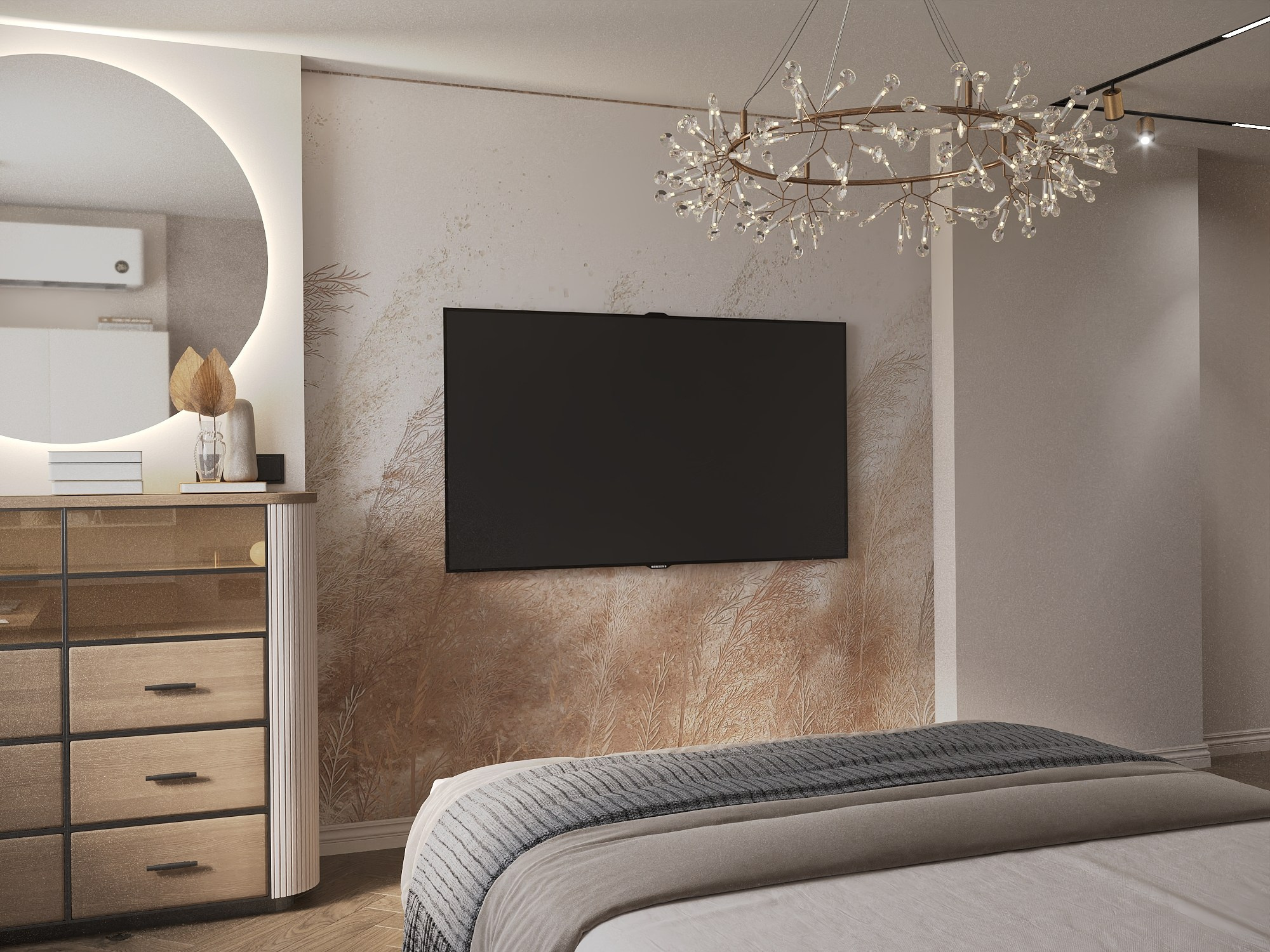 Г. Екатеренбург, ЖК Северное сияние 98 м². БК студия дизайна интерьера