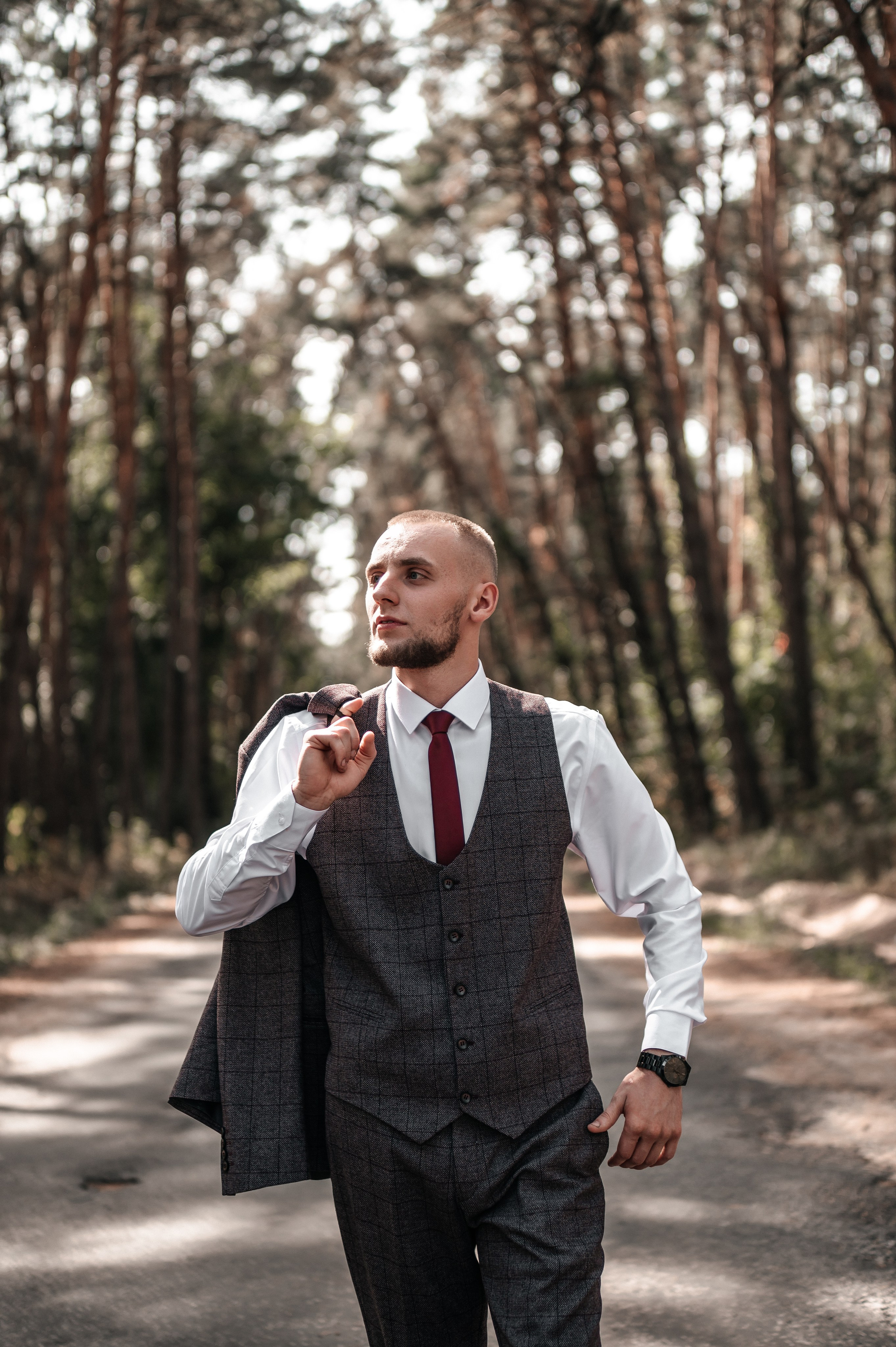 Максим и Наталья. Сборы, прогулка. Фотограф Екатерина Бочарникова