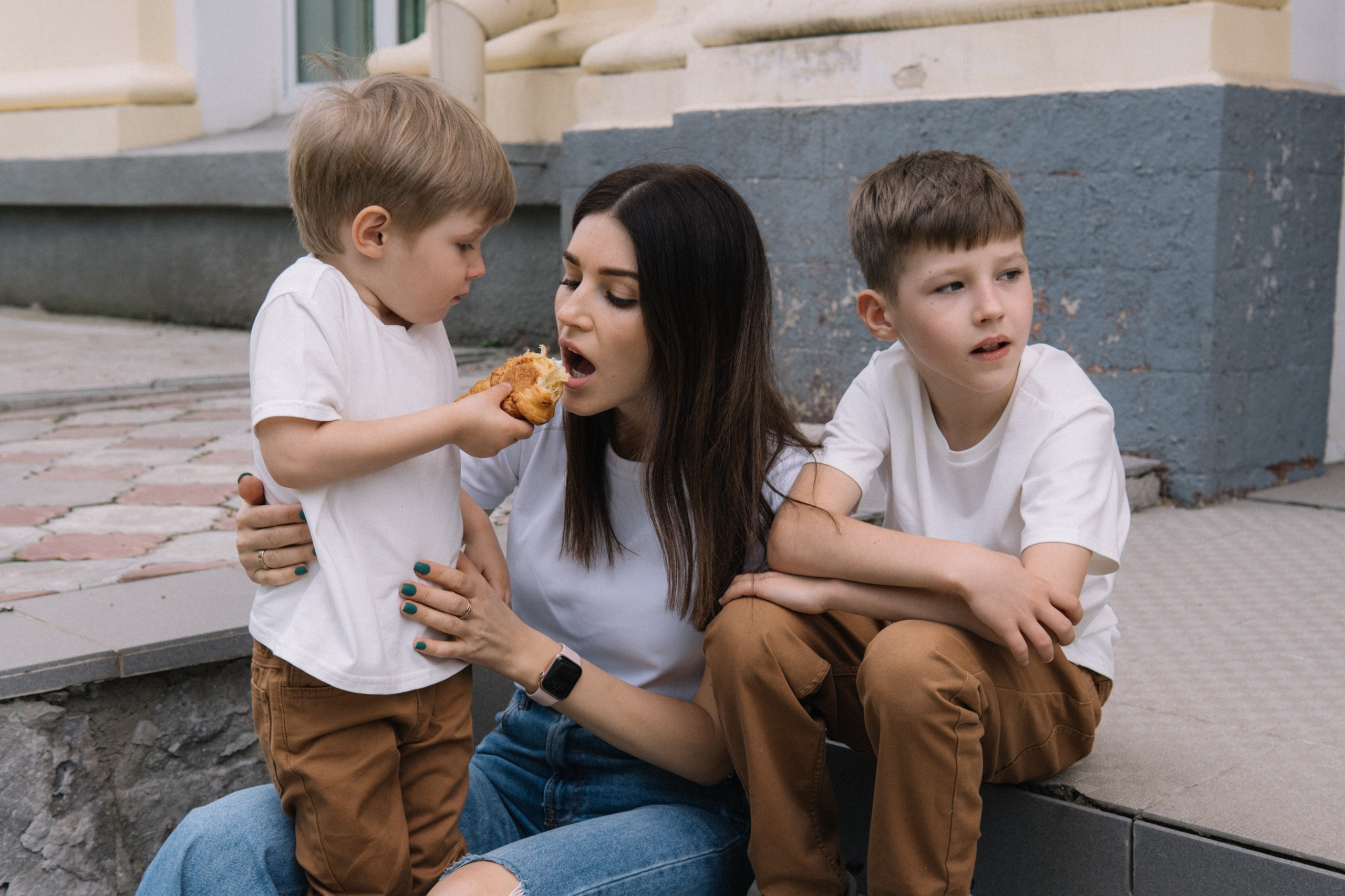 Полина и её мальчишки. Lifestyle и контент фотограф в Благовещенске Пьянникова Анна