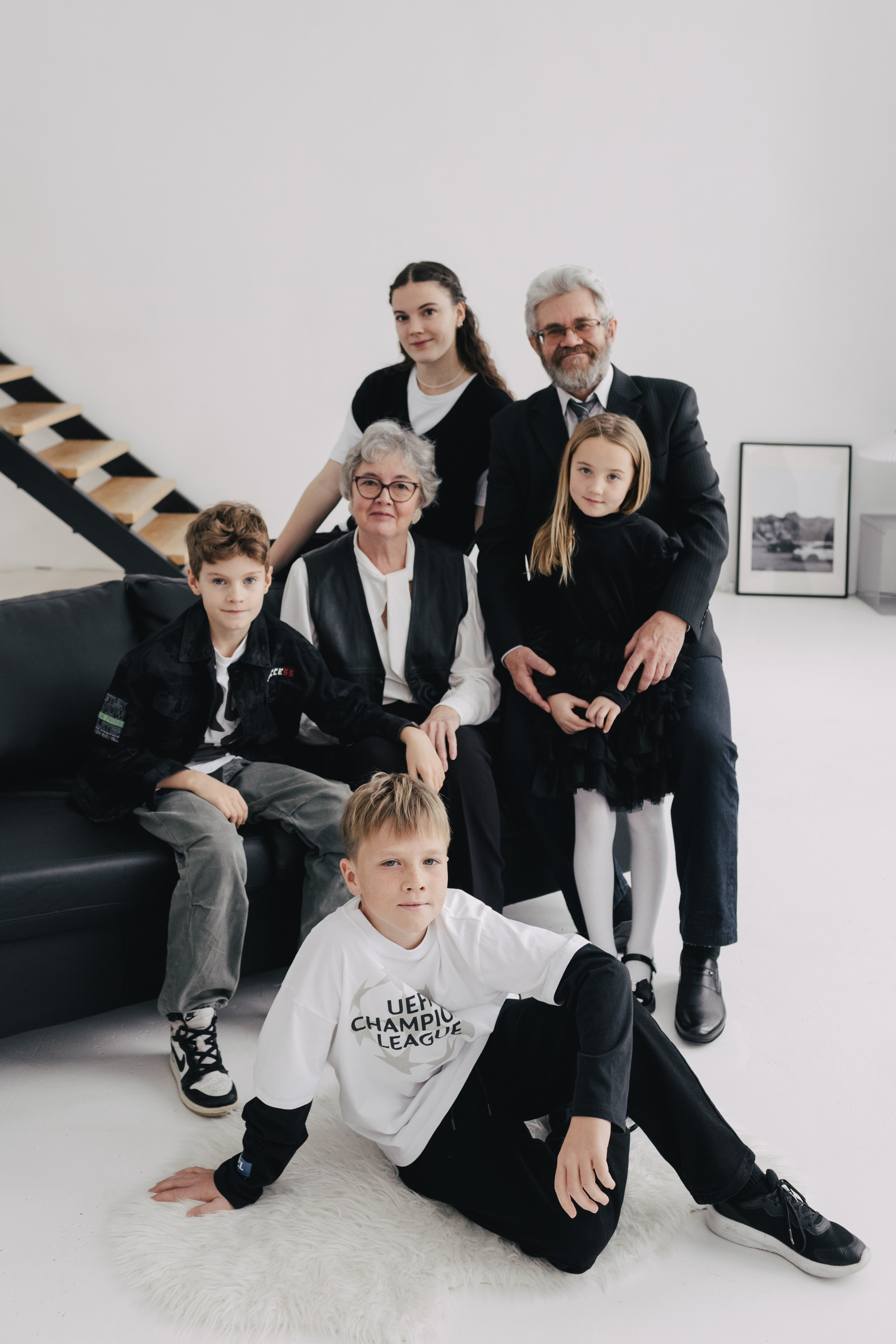 Фотосессия для большой семьи. Портфолио