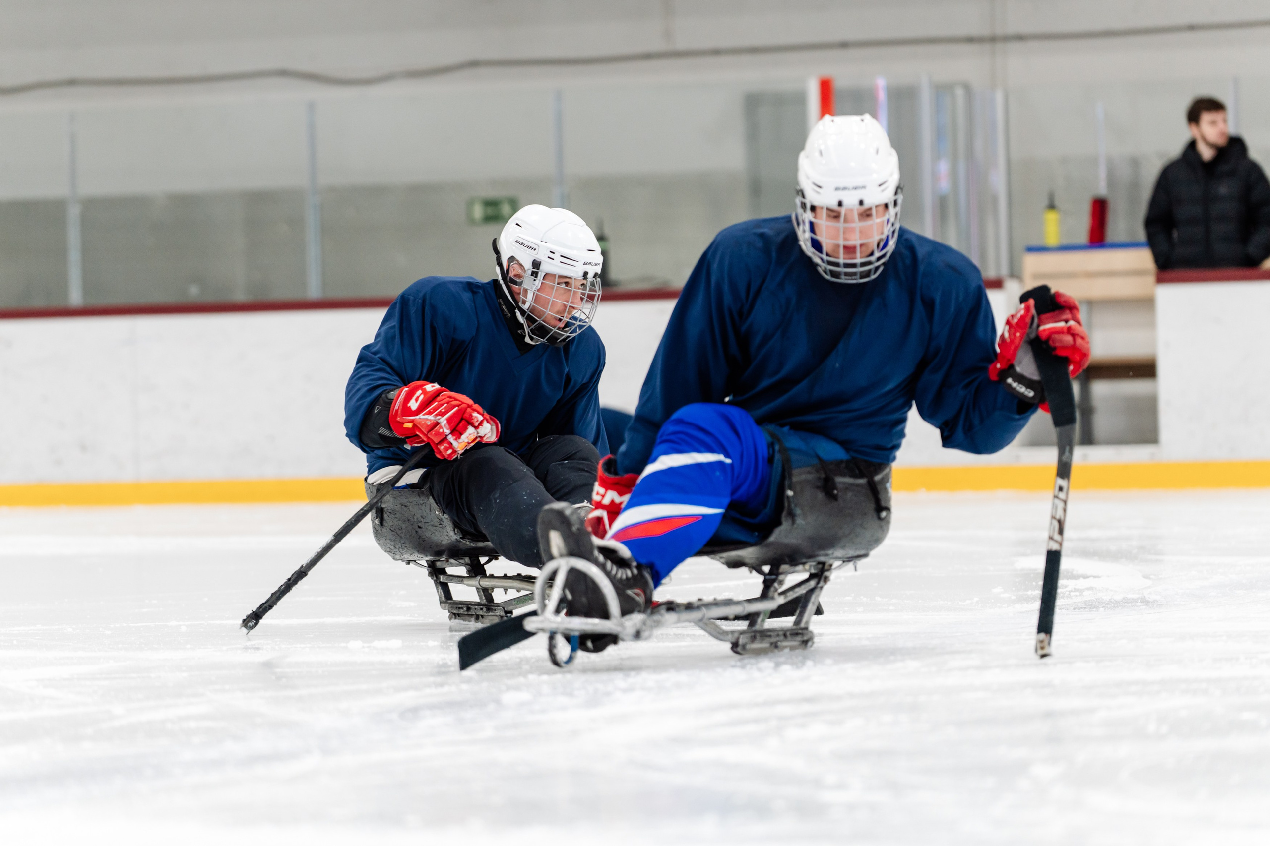 Игра в следж хоккей приуроченная 23.02.26 в арене Сталкер