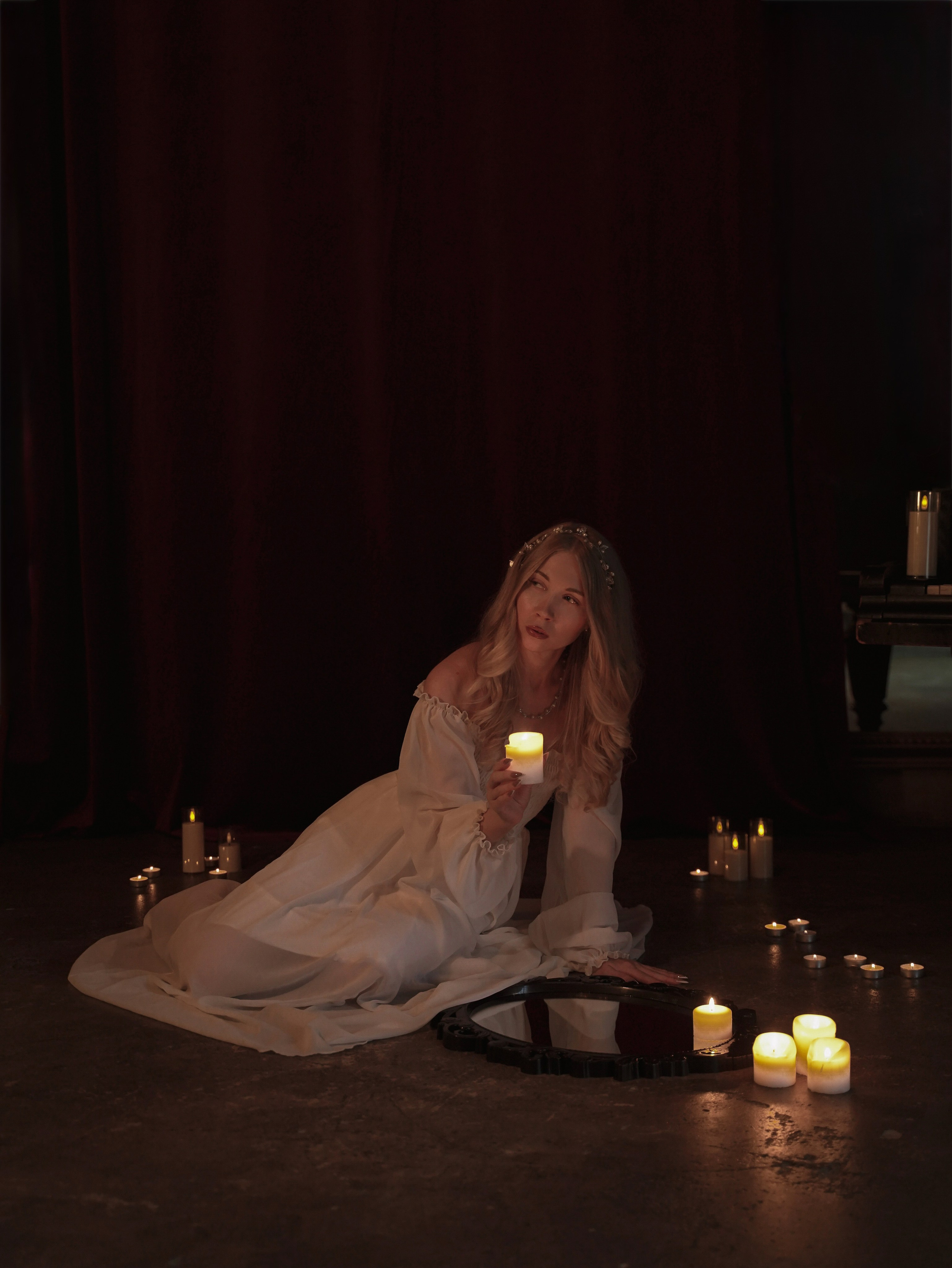 Святочные гадания. Александра Верминская | Винтажный фотограф Санкт-Петербург