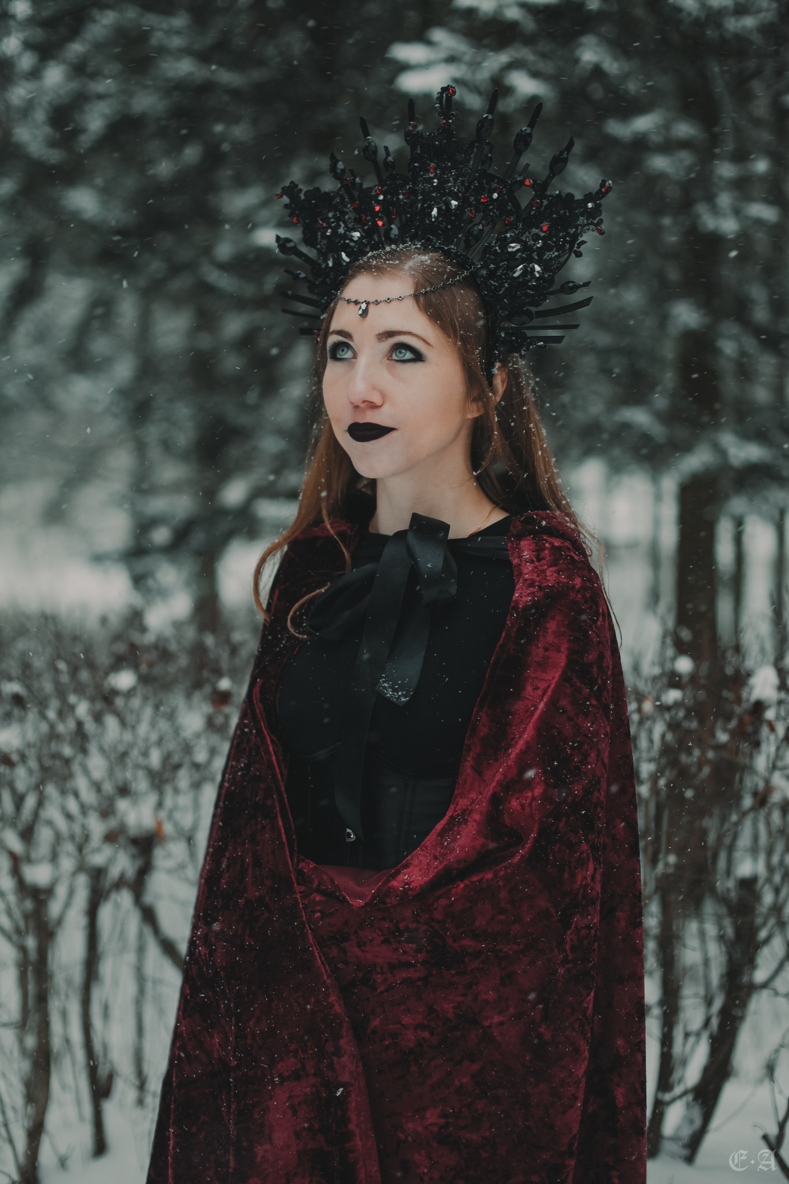 Зимняя сказка для Witch Light. Фотограф Ellairen