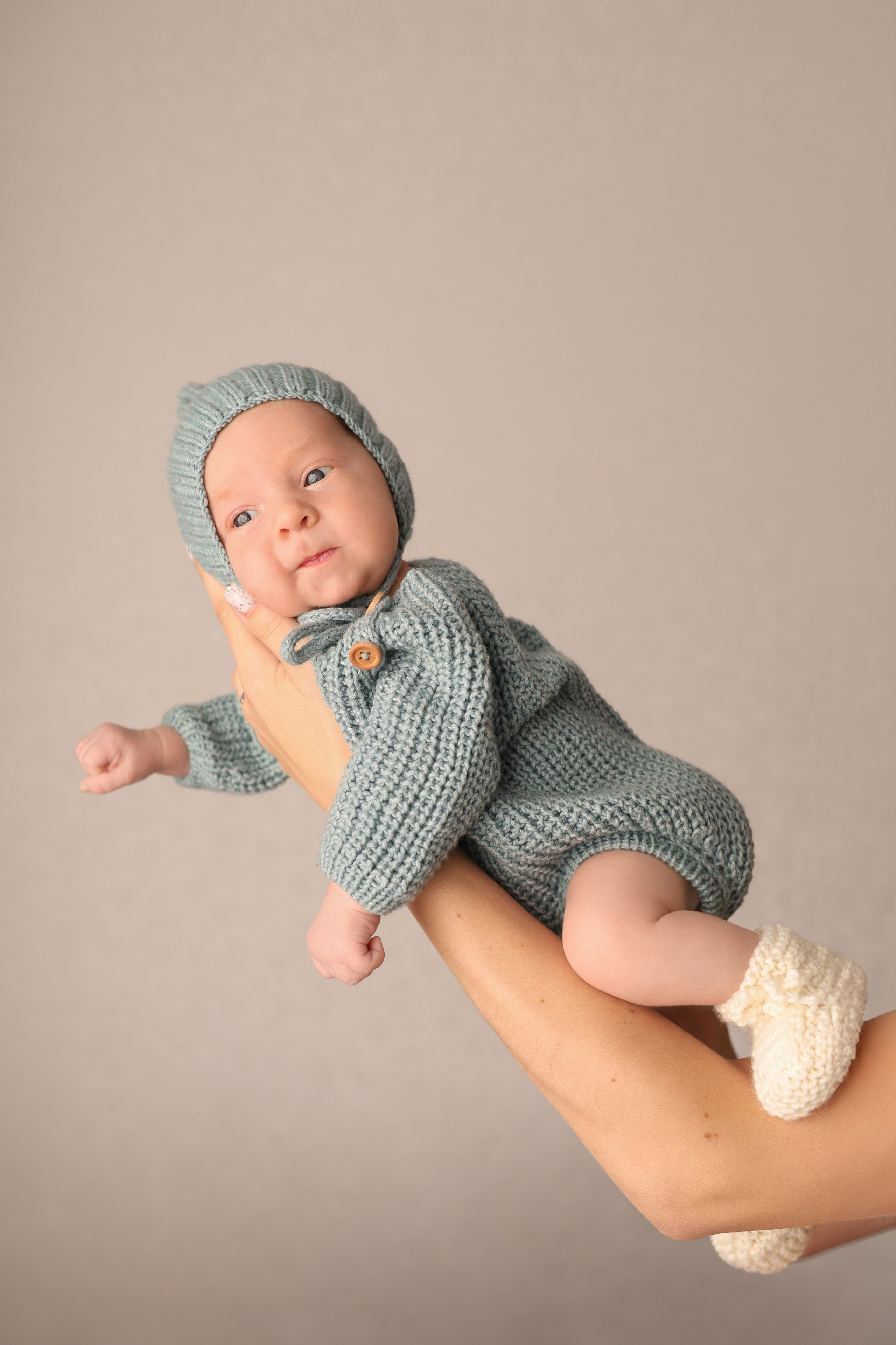 Ньюборн съемка Ромочки, 3 недельки. Детский фотограф новорожденных в Москве и Московской области Анна