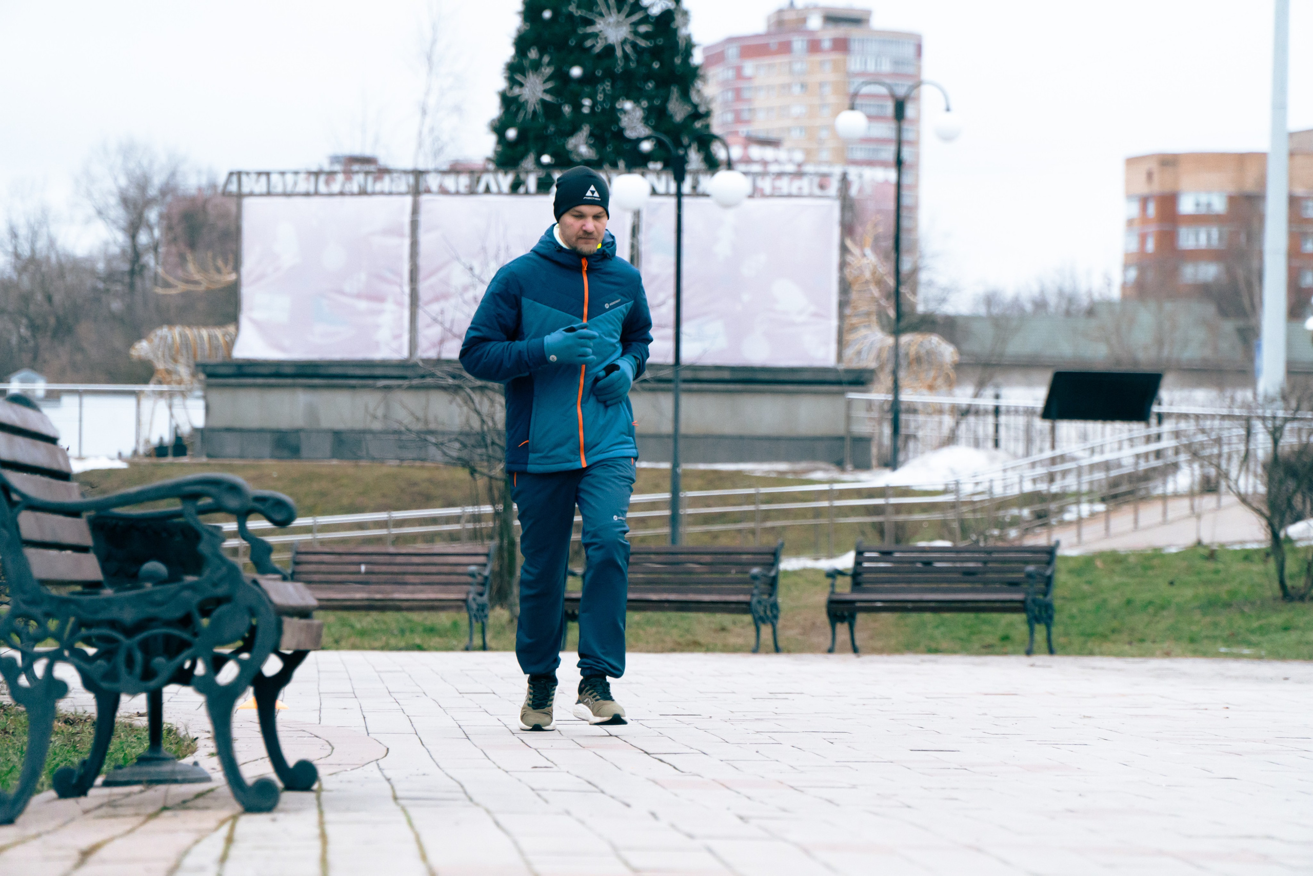 5 вёрст Наташинский 18 января 2025. Роман Капилюшов. Бег. Фото. Видео. г. Люберцы