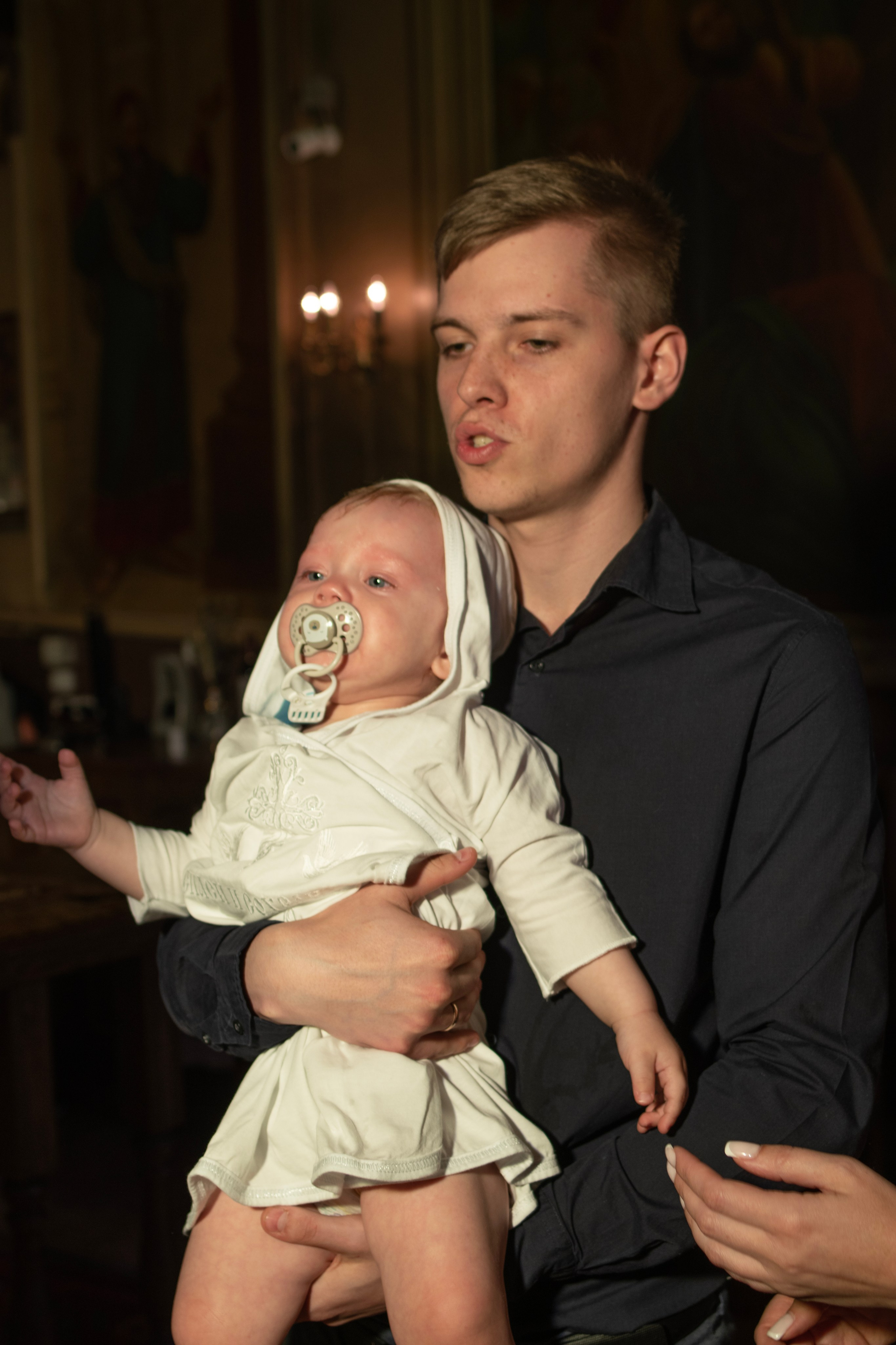 Крестины в Мячково. Семейный и детский фотограф Антон Зорин