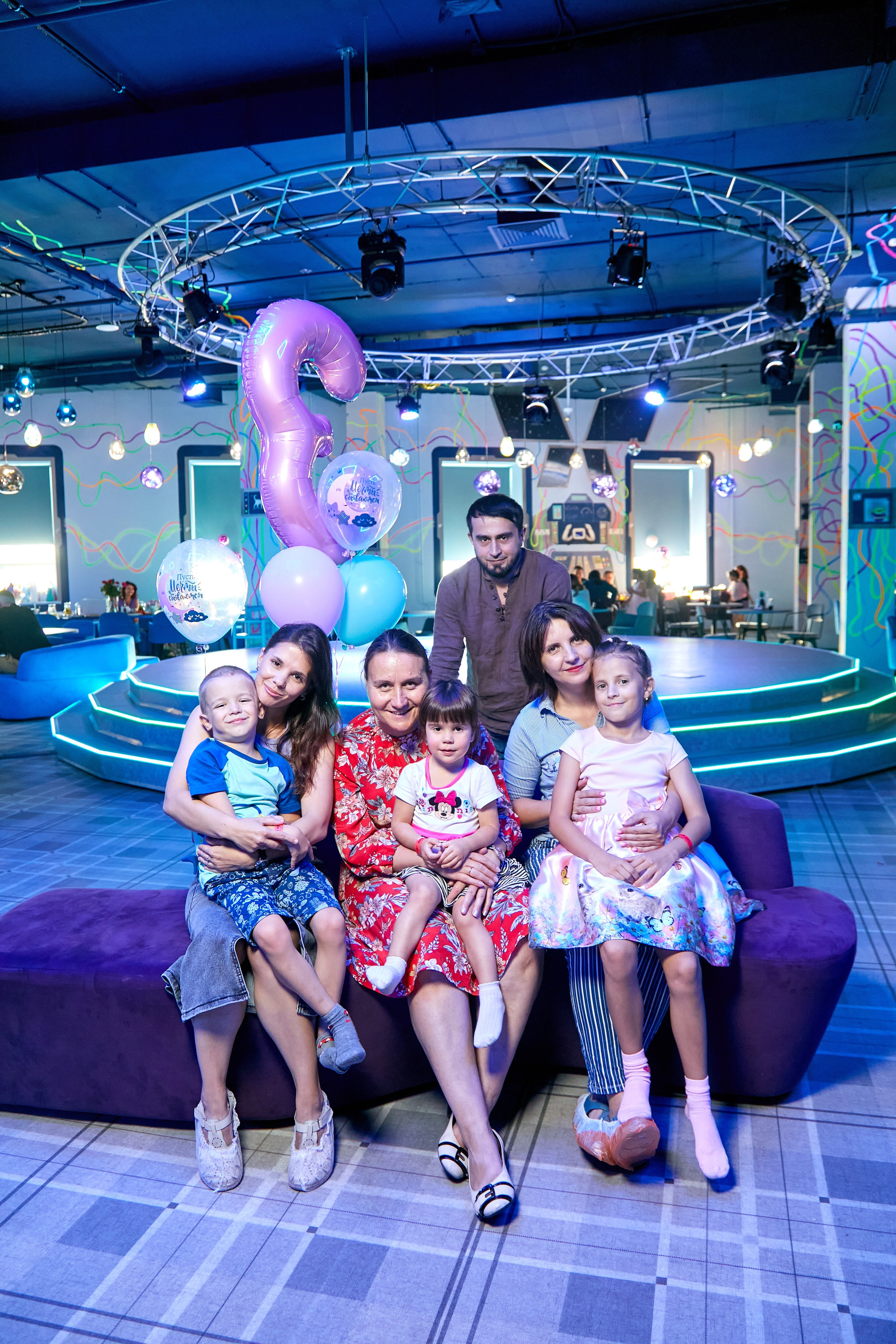 Детский ДР (лунный кот). Фотограф Михаил Коган — Москва 89267284460