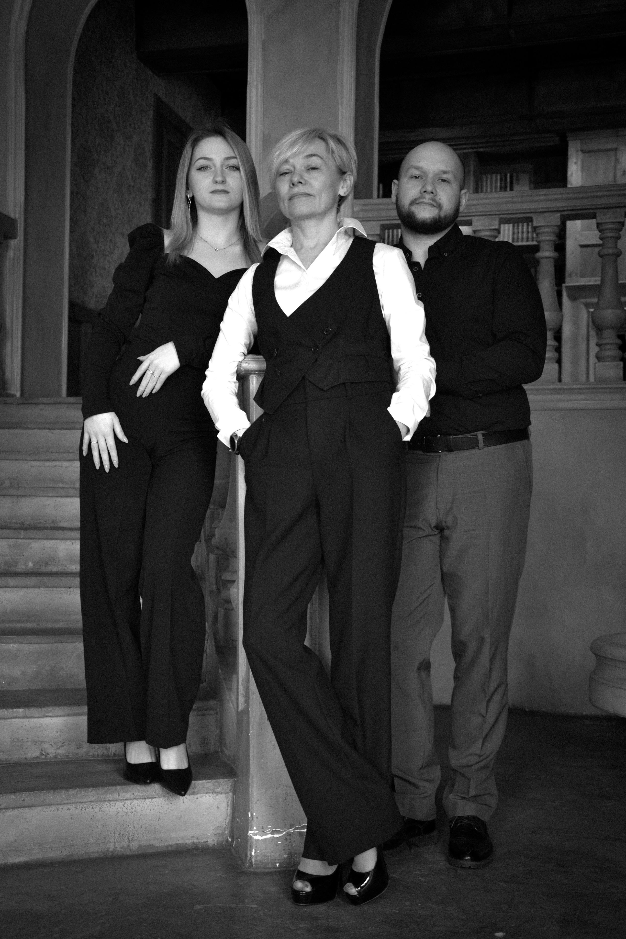 Family noir. Фотограф Анастасия Шай в Санкт-Петербурге