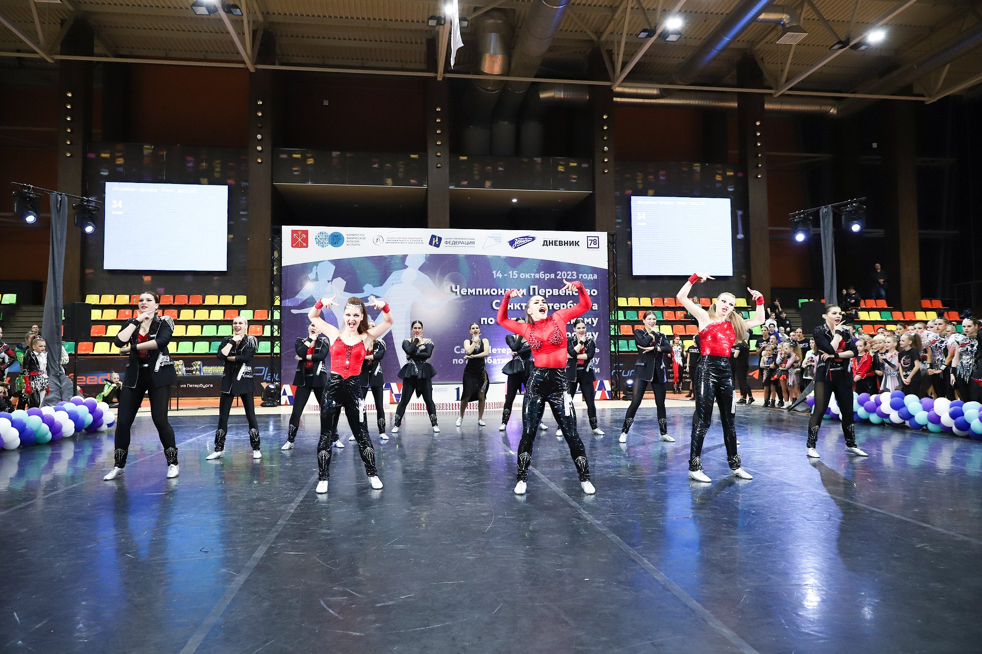 Чемпионат и Первенство Санкт-Петербурга по акробатическому рок-н-роллу. Фотограф Дарья Попова