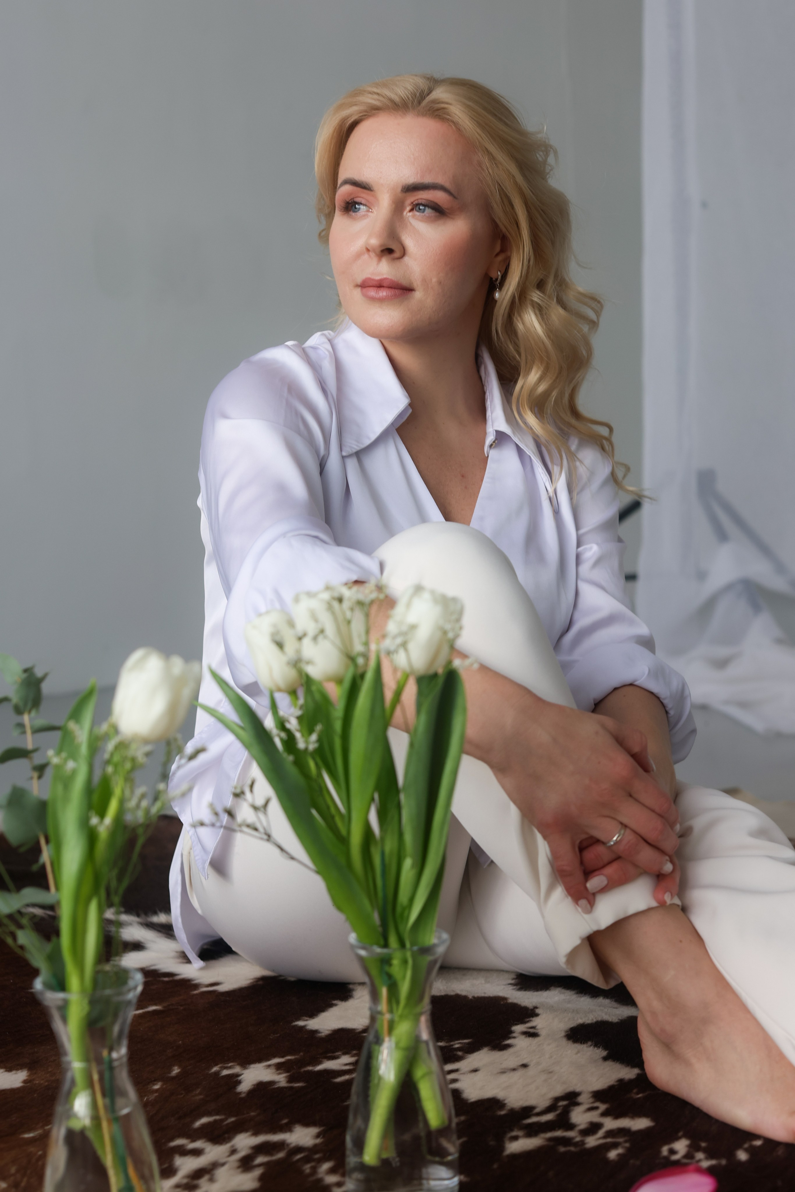 Фотопроект с цветами. Ольга. Фотограф состояний Марина Савинская