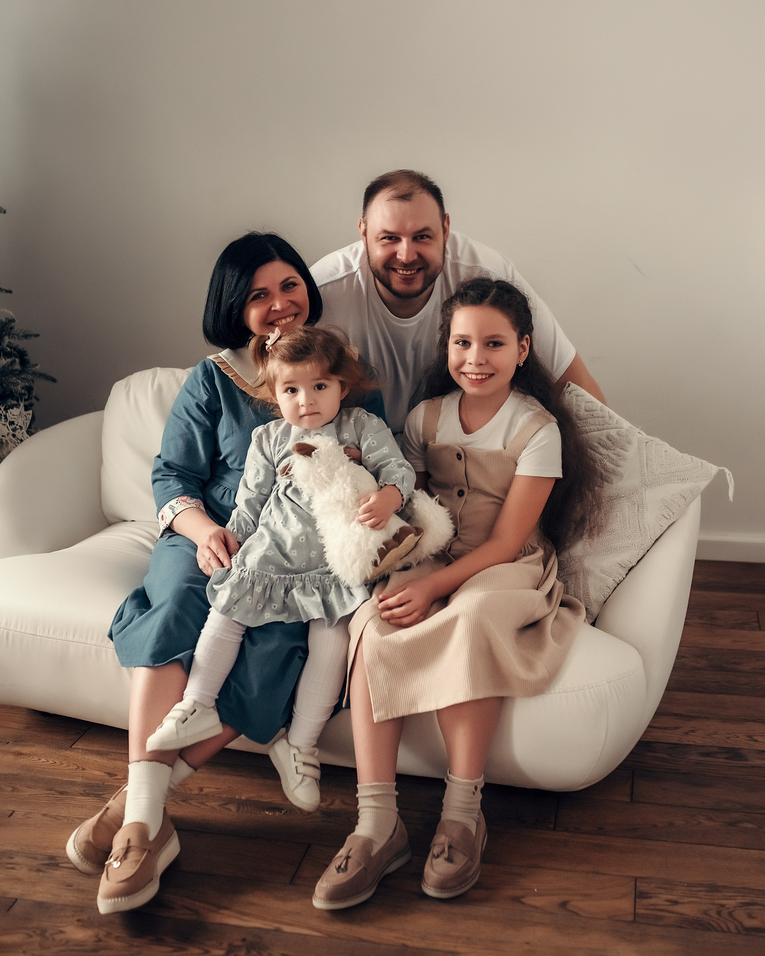 Фотосессия на 2 годика для Веры, студия Skypoint. Фотограф в Санкт- Петербурге Мария Золотарь