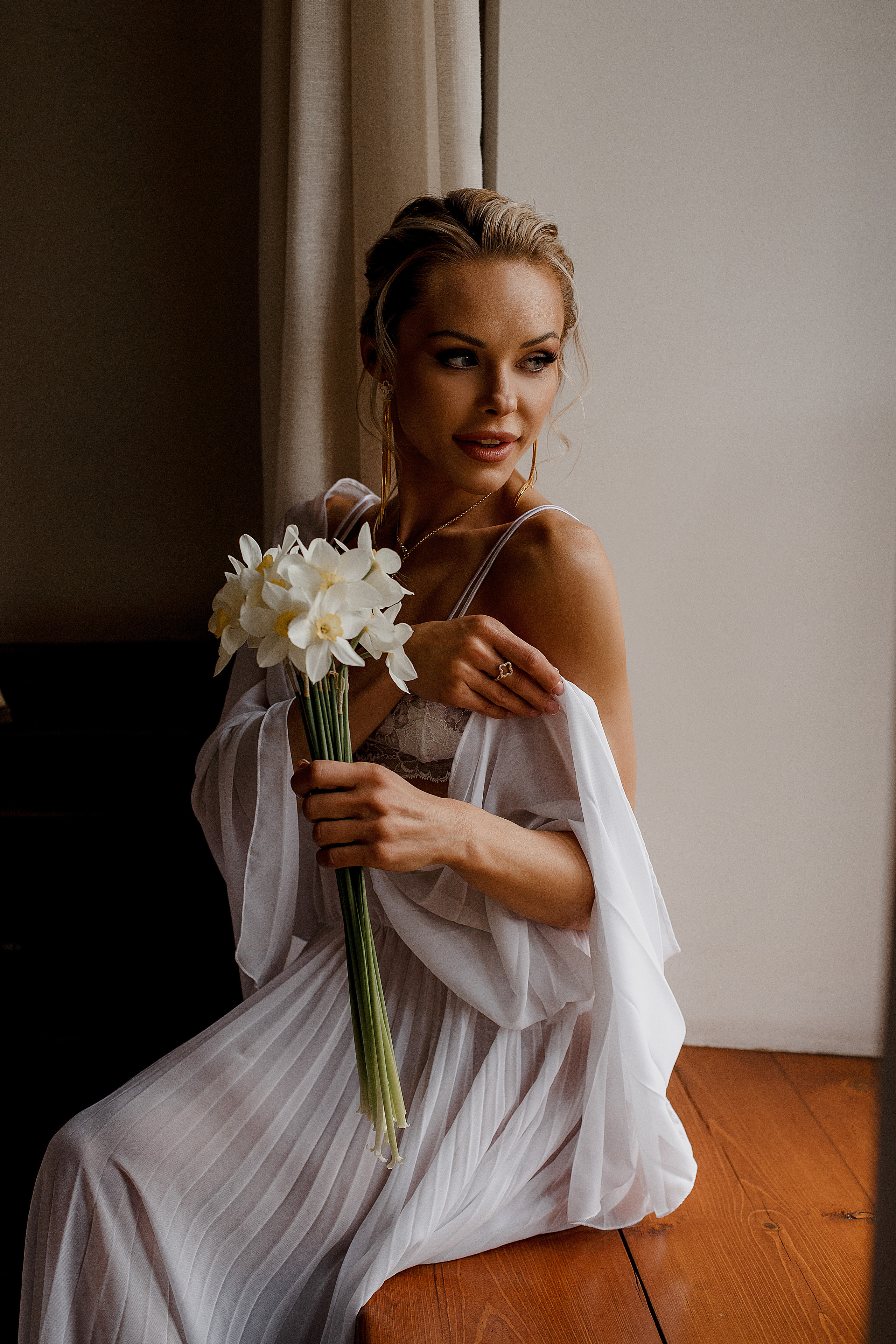 Утро Невесты. сборы в отеле. Свадебный фотограф Санкт-Петербург  Москва