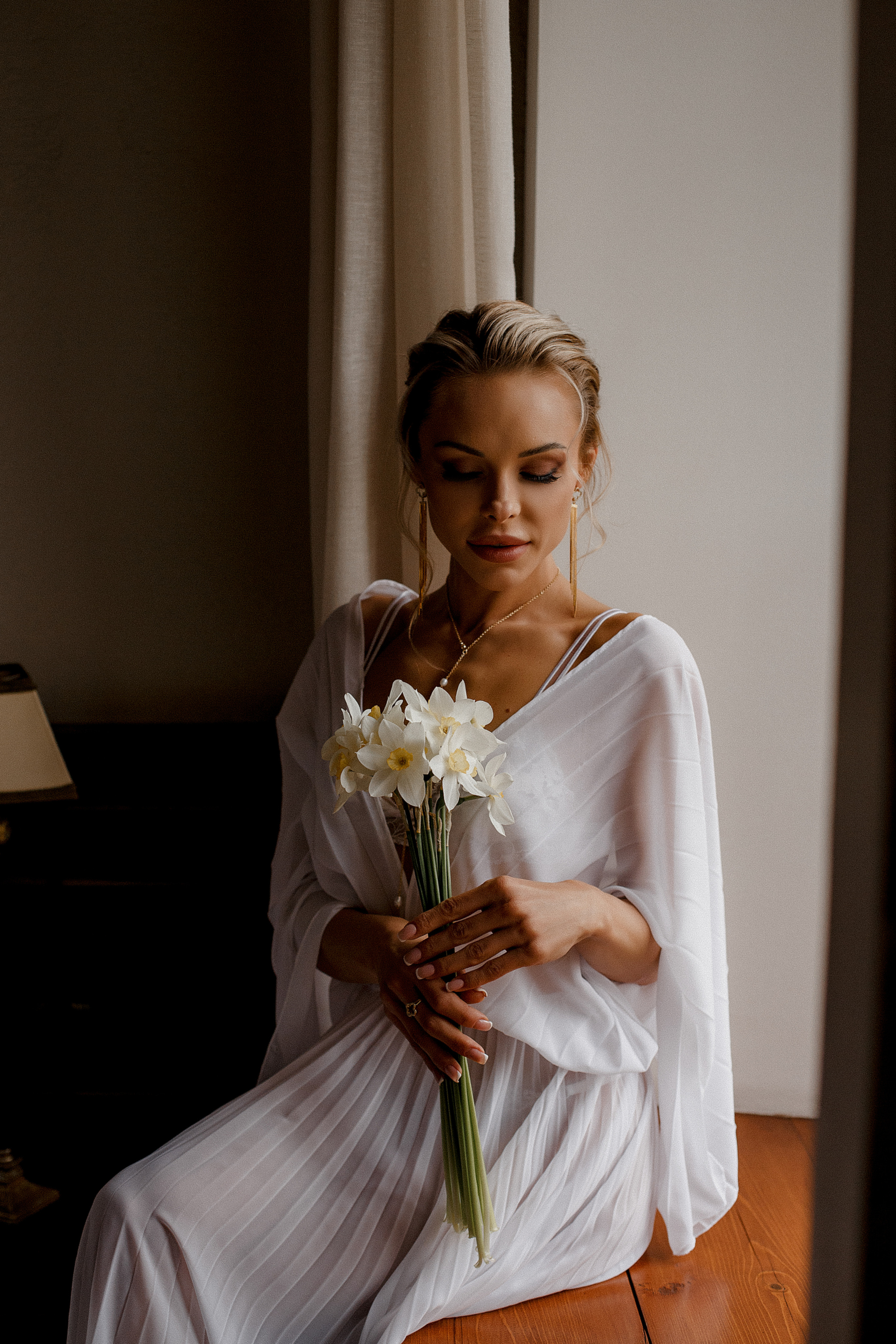 Утро Невесты. сборы в отеле. Свадебный фотограф Санкт-Петербург  Москва