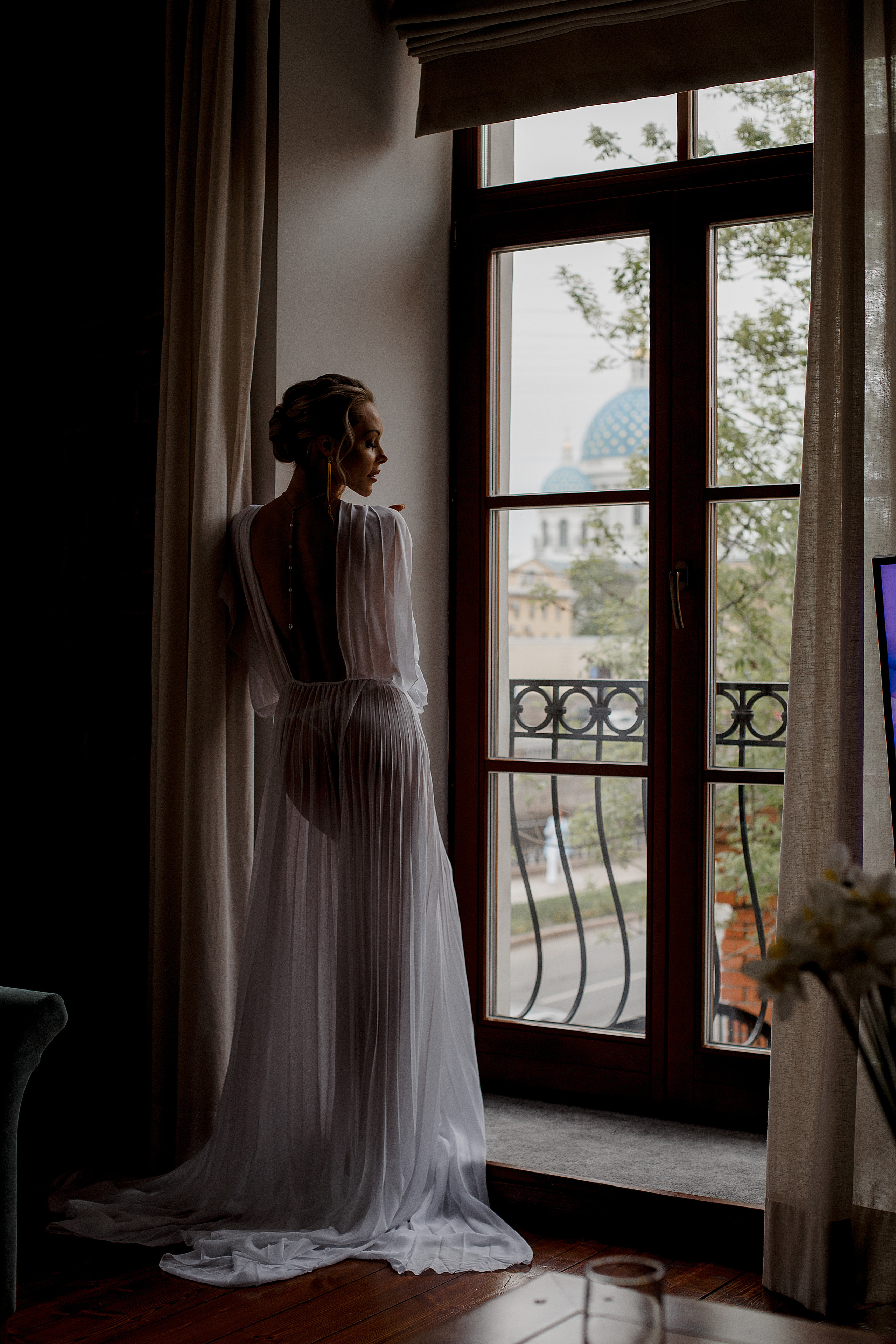 Утро Невесты. сборы в отеле. Свадебный фотограф Санкт-Петербург  Москва