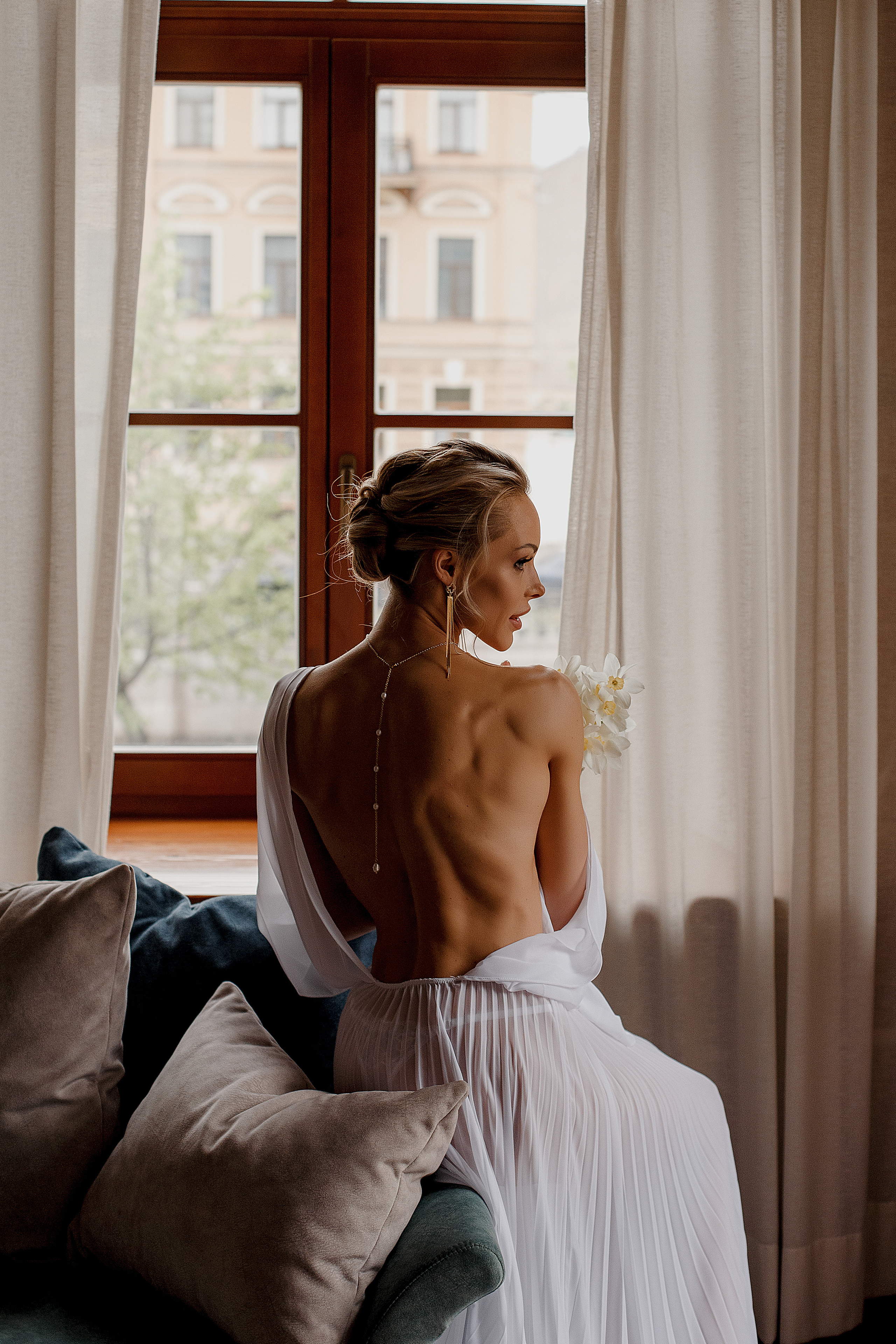 Утро Невесты. сборы в отеле. Свадебный фотограф Санкт-Петербург  Москва