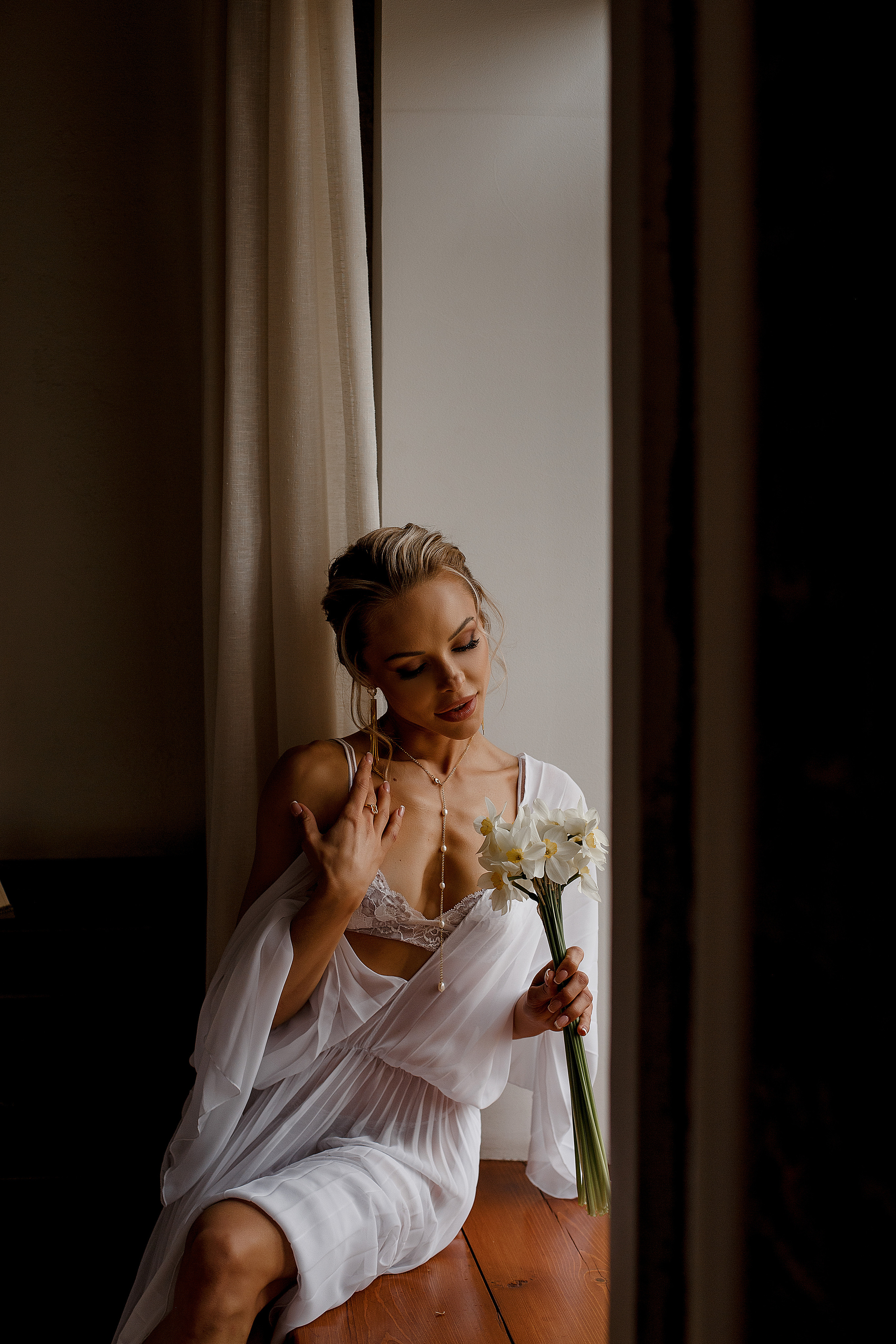 Утро Невесты. сборы в отеле. Свадебный фотограф Санкт-Петербург  Москва