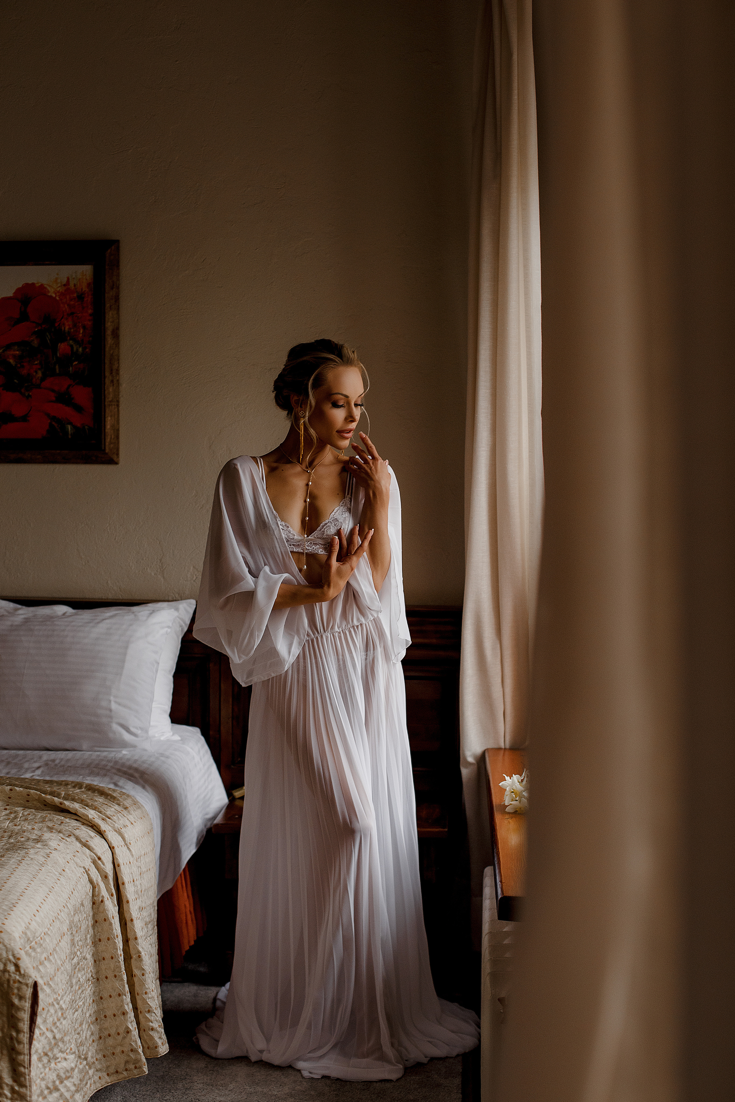 Утро Невесты. сборы в отеле. Свадебный фотограф Санкт-Петербург  Москва