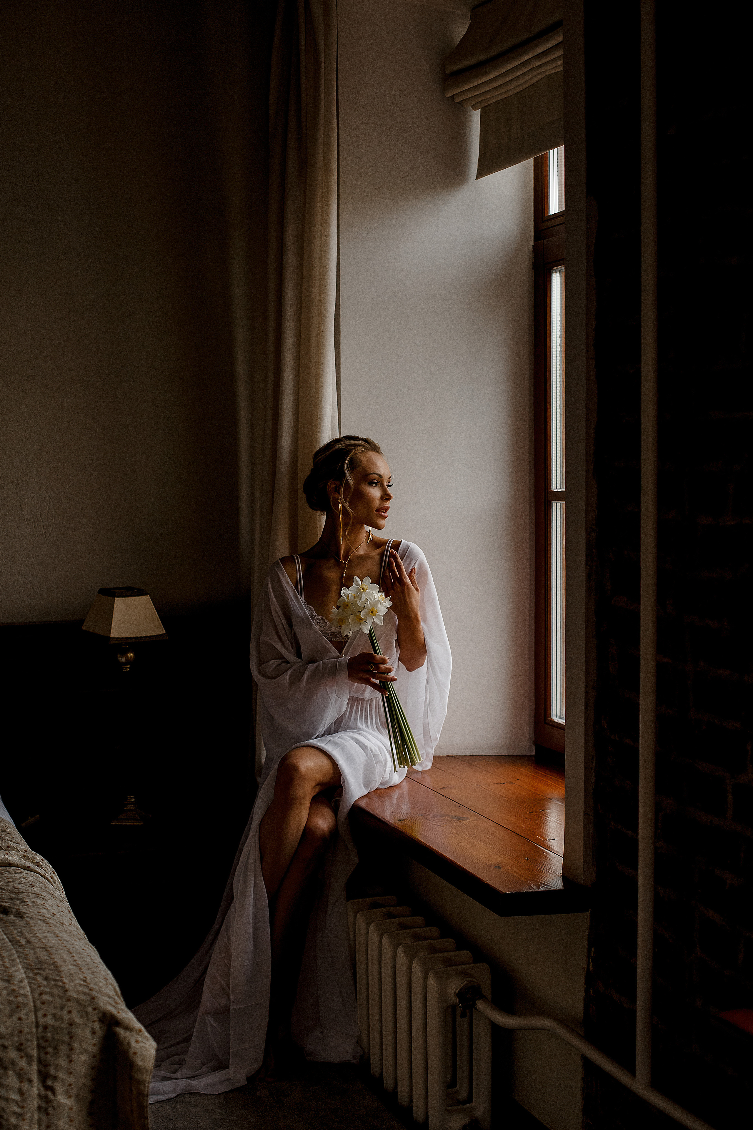 Утро Невесты. сборы в отеле. Свадебный фотограф Санкт-Петербург  Москва