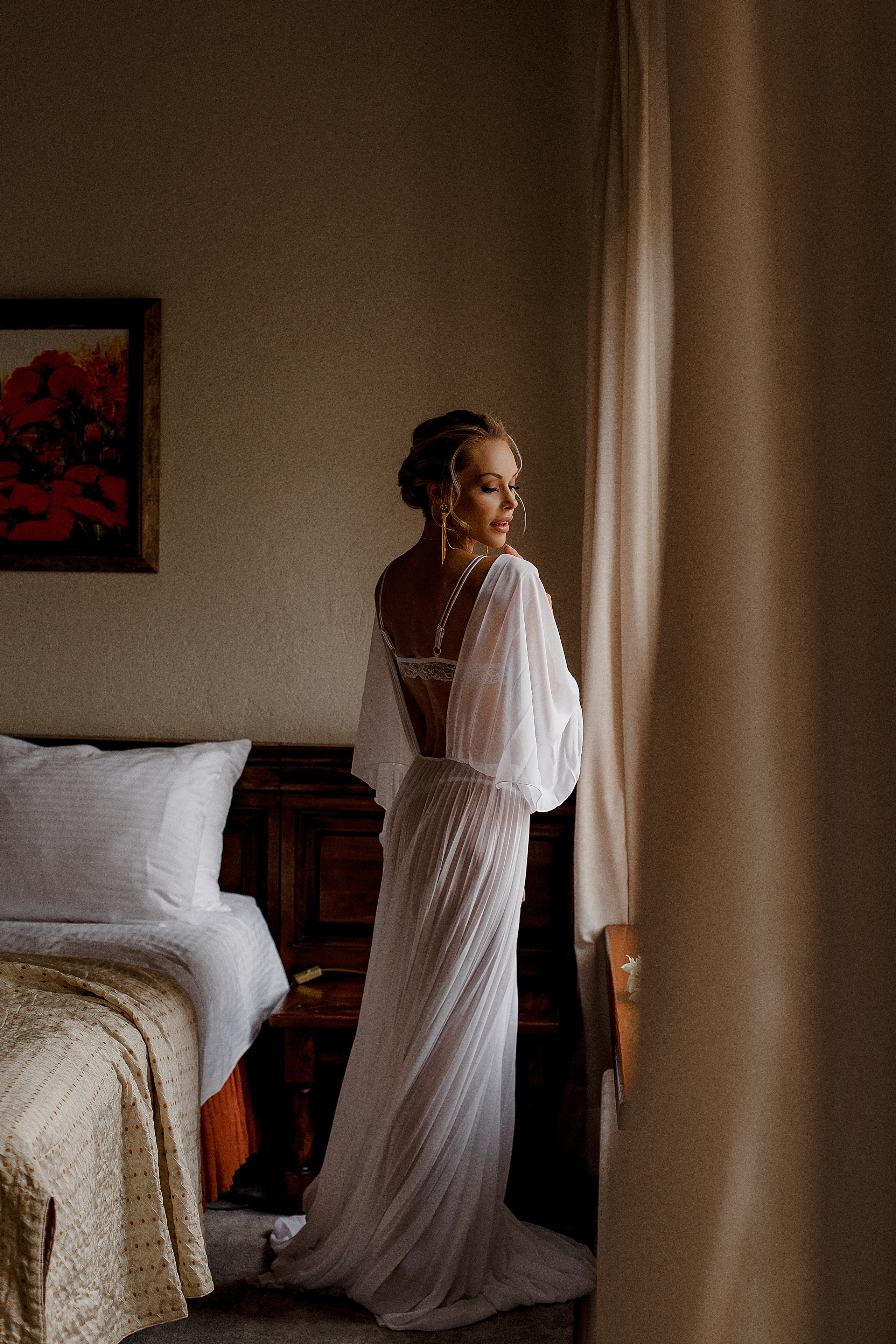 Утро Невесты. сборы в отеле. Свадебный фотограф Санкт-Петербург  Москва