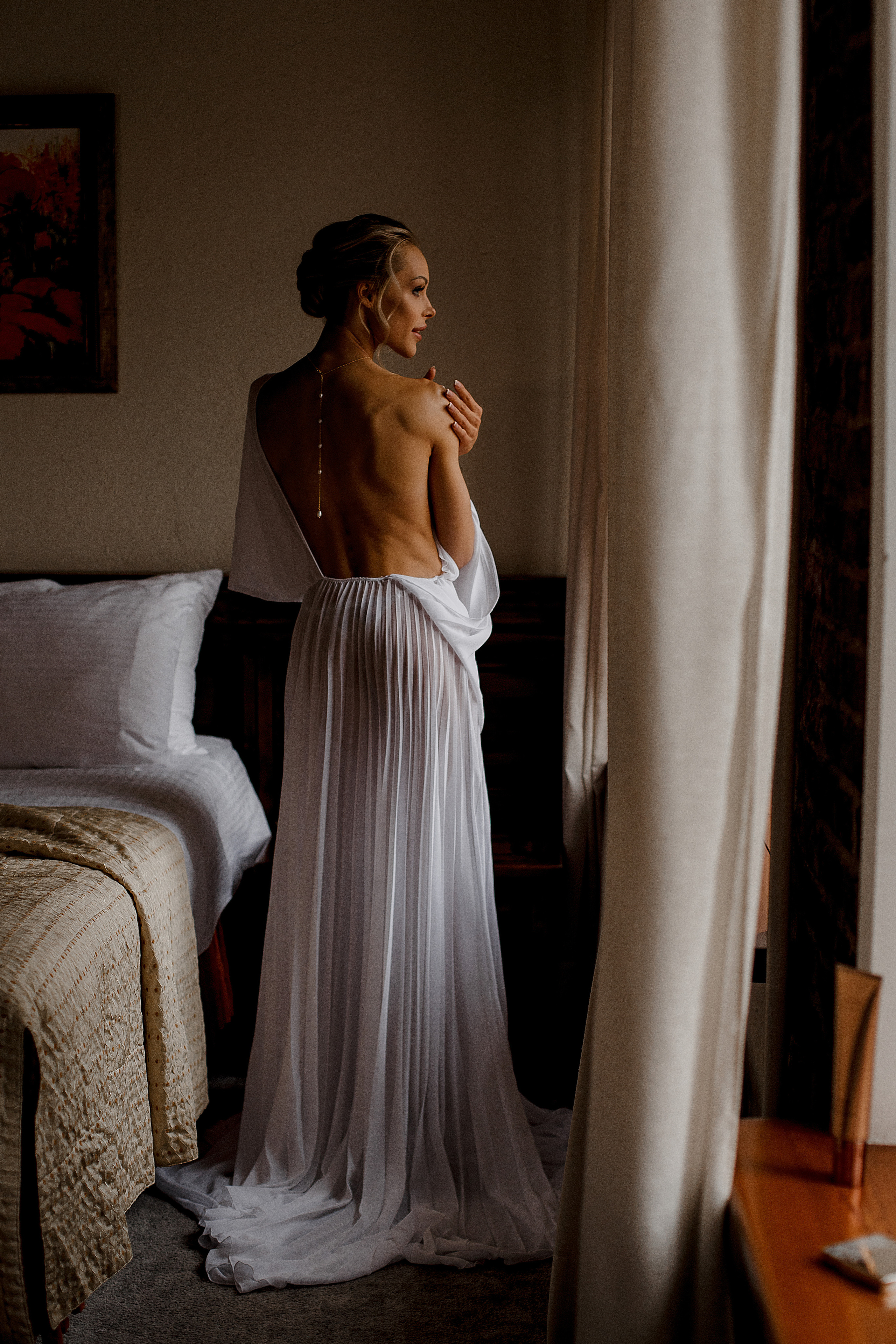 Утро Невесты. сборы в отеле. Свадебный фотограф Санкт-Петербург  Москва