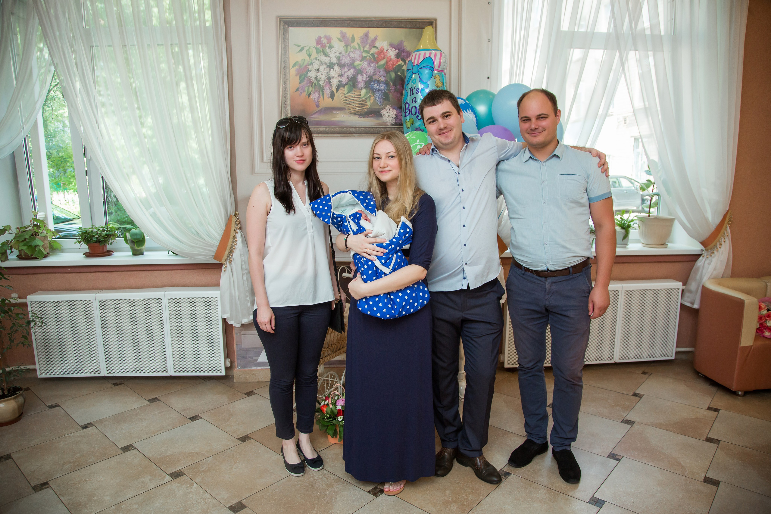 Выписка Владислава. Фотограф на Крещение, семейный фотограф в Москве