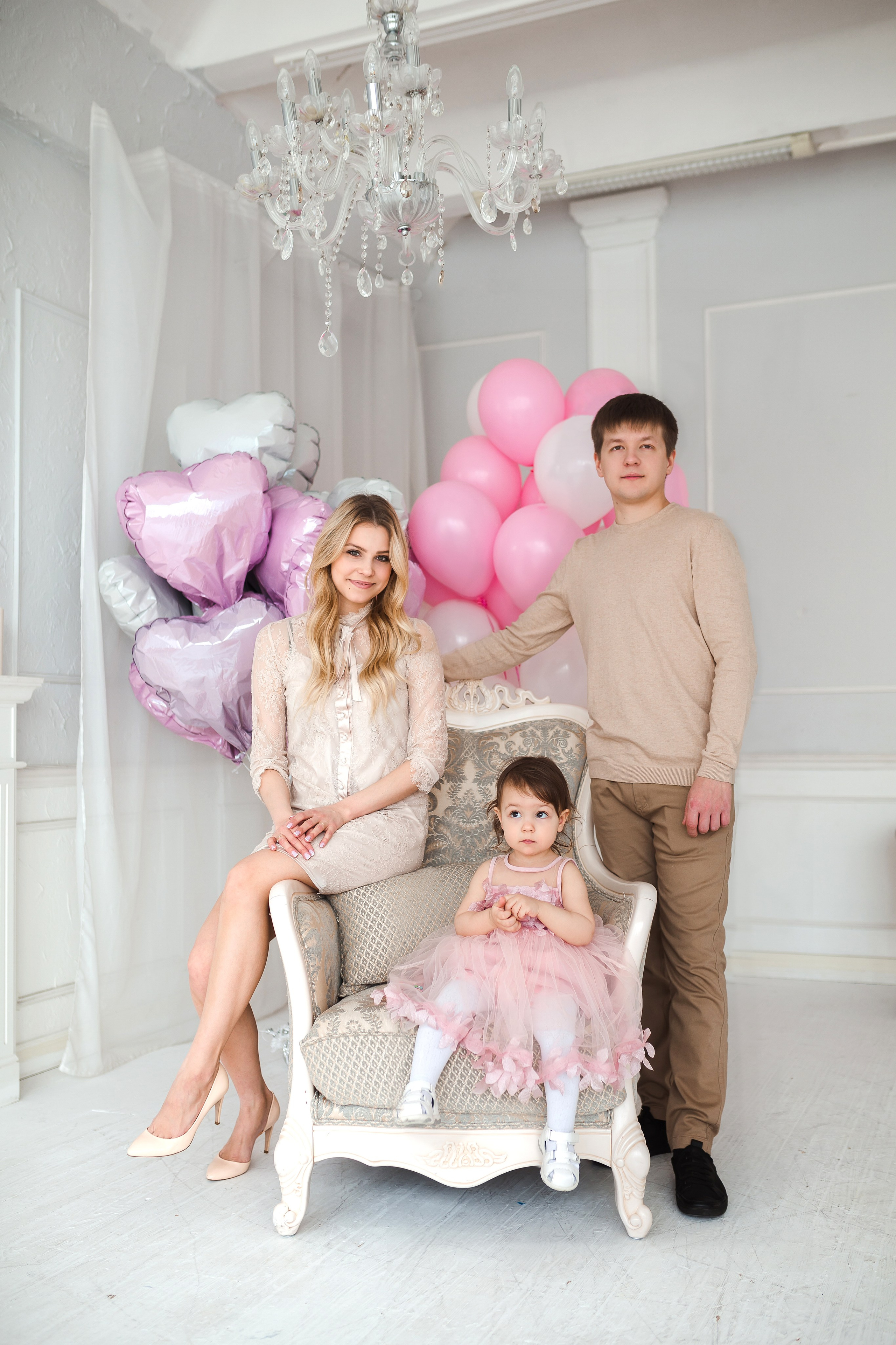 Сашеньке 2 года. Фотограф на Крещение, семейный фотограф в Москве