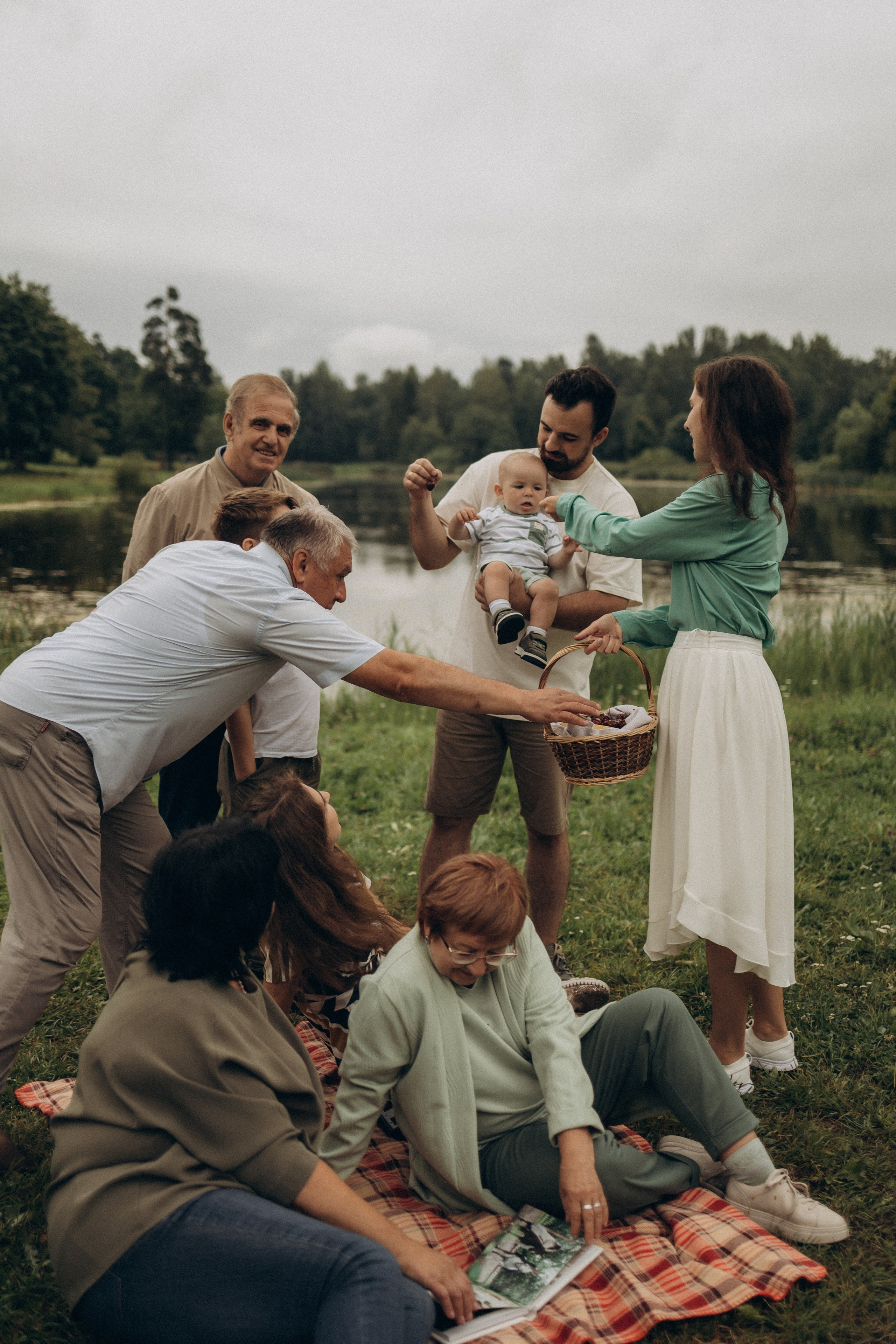 Семейная история: Наташа, Сережа и малыш Лёва. Семейный, домашний, ньюборн фотограф Москва Цветкова Елизавета