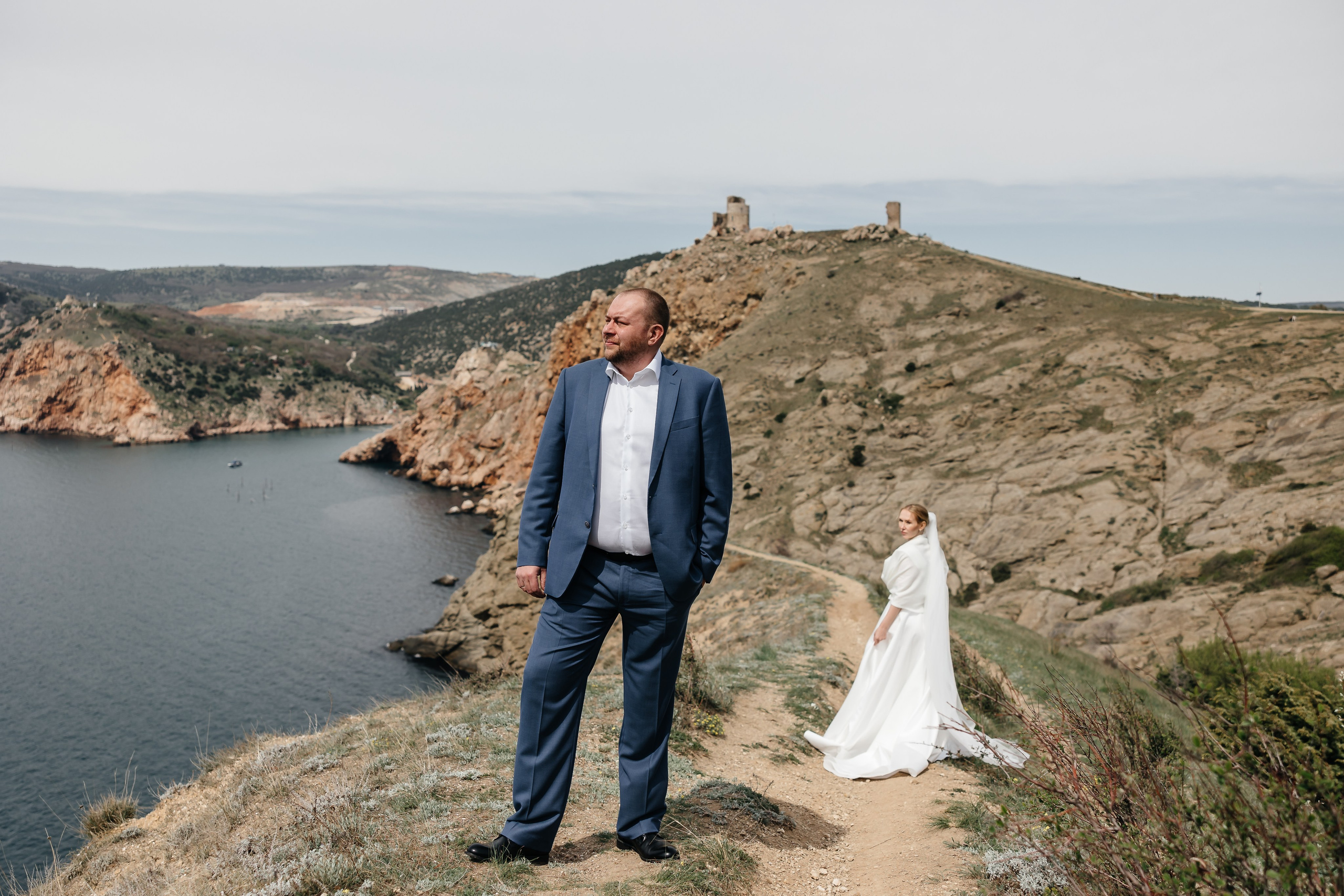 Анонс свадьбы Алены и Алексея. Весенняя Балаклава и Ливадийский дворец. Свадебный фотограф в Крыму и Севастополе Ольга Баскакова