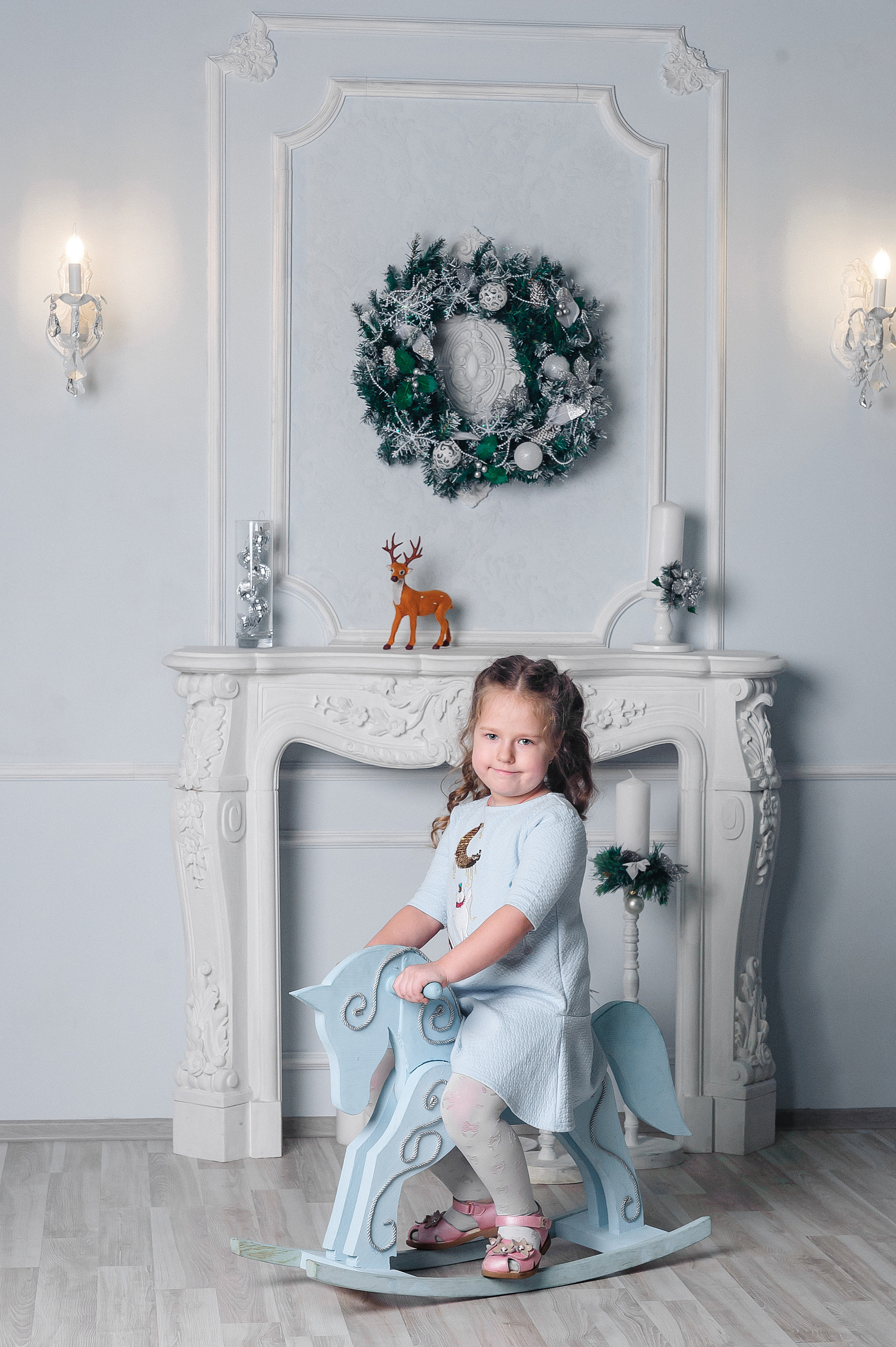 Новогодняя фотосессия в студии