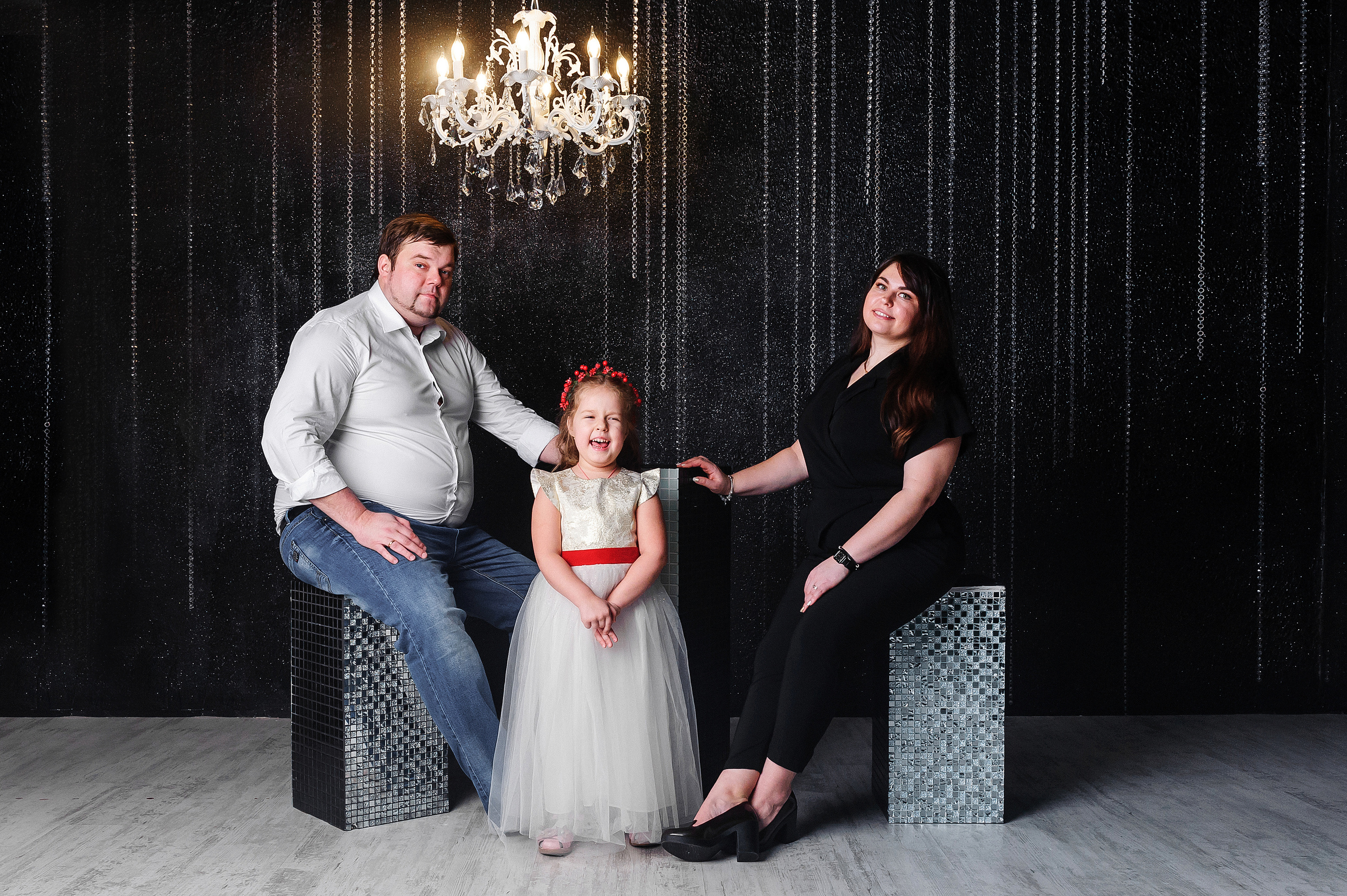 Новогодняя фотосессия в студии