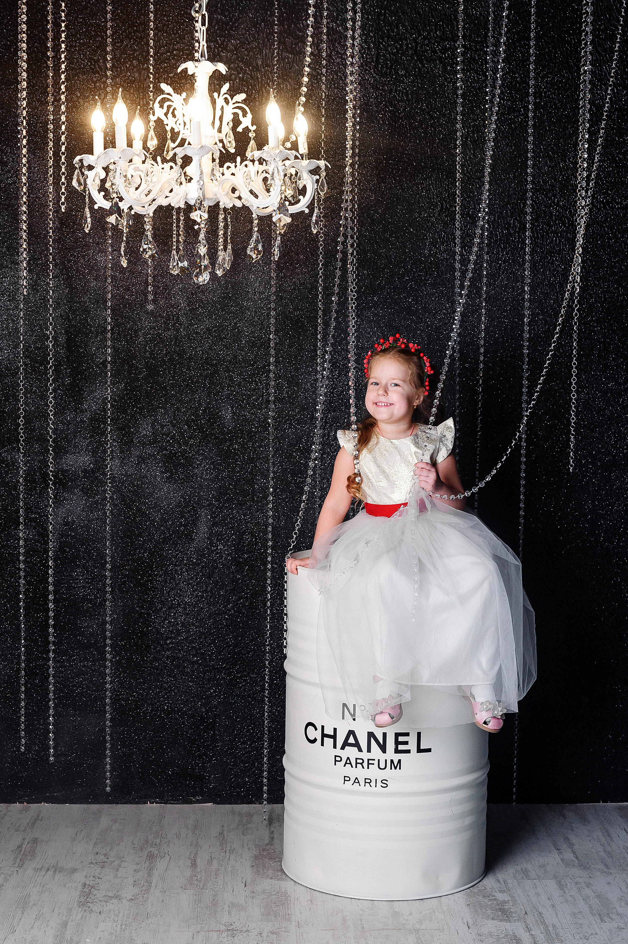 Новогодняя фотосессия в студии