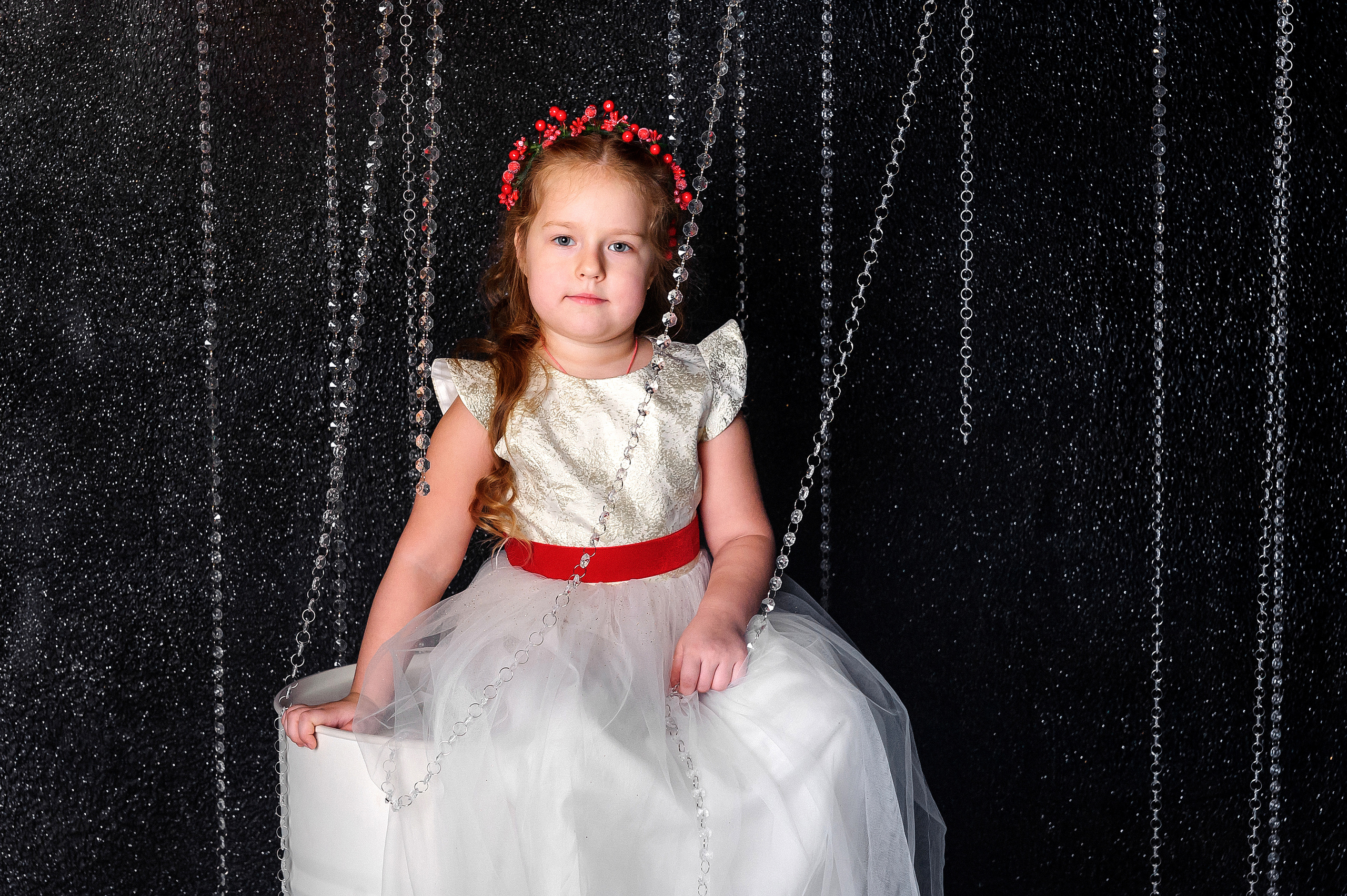 Новогодняя фотосессия в студии