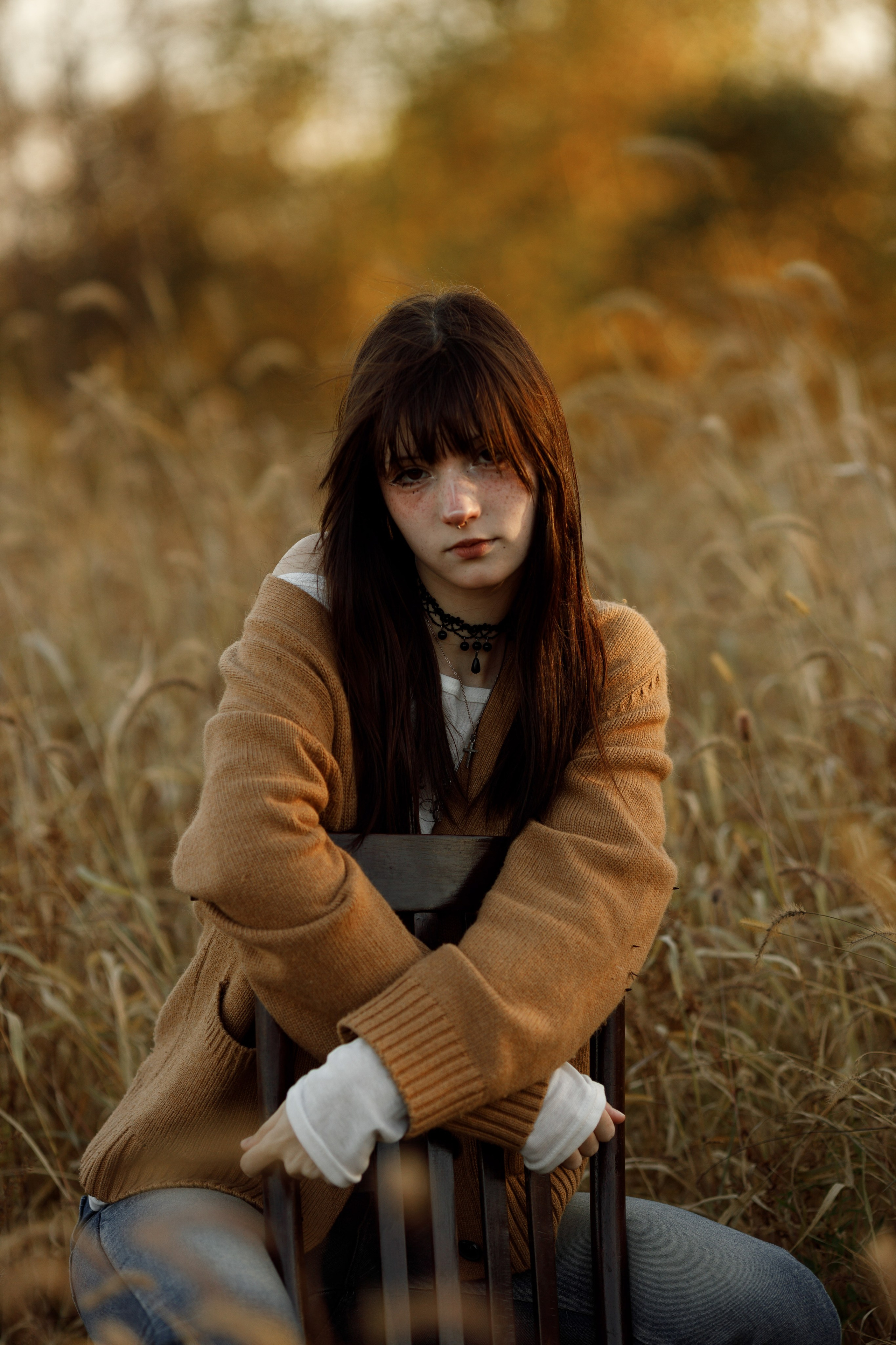 Осень 11 класс (съемка в поле). Photoalbum-vl.ru