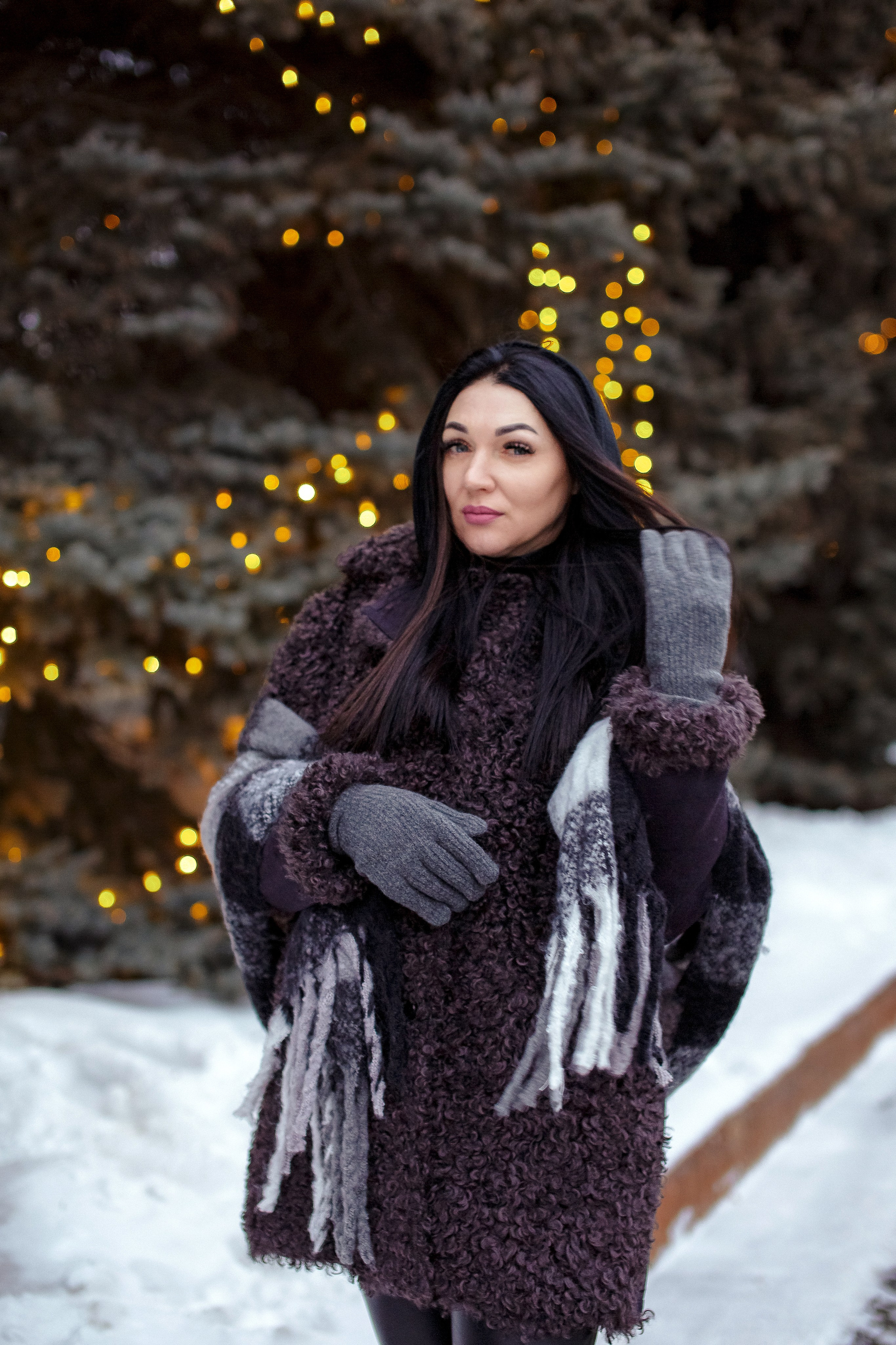 Прогулка в Рождество. Семейный и художественный фотограф в Тюмени Юлия Логинова