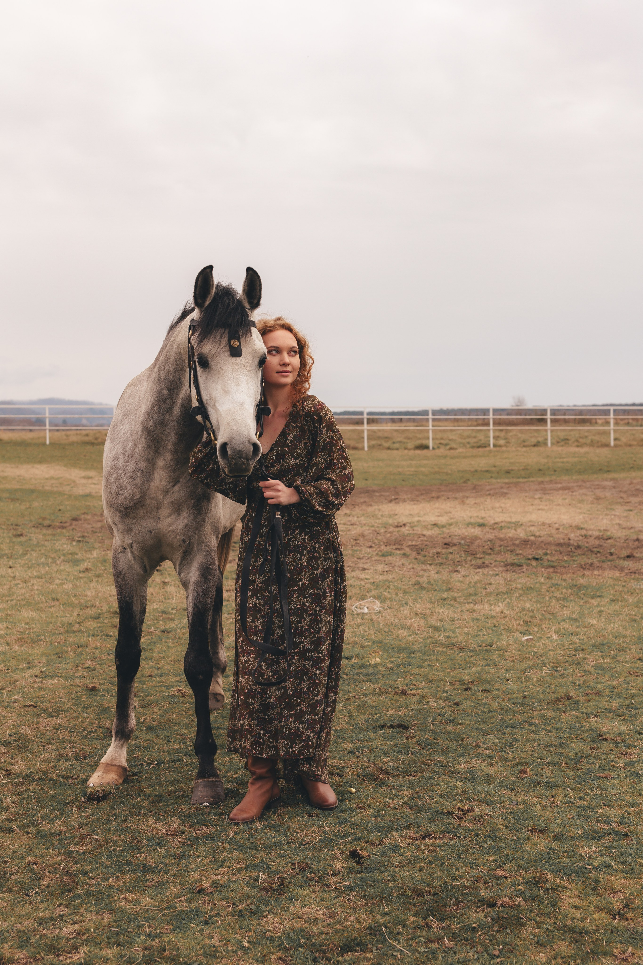 Фотосессия с лошадью. Семейный и художественный фотограф в Тюмени Юлия Логинова