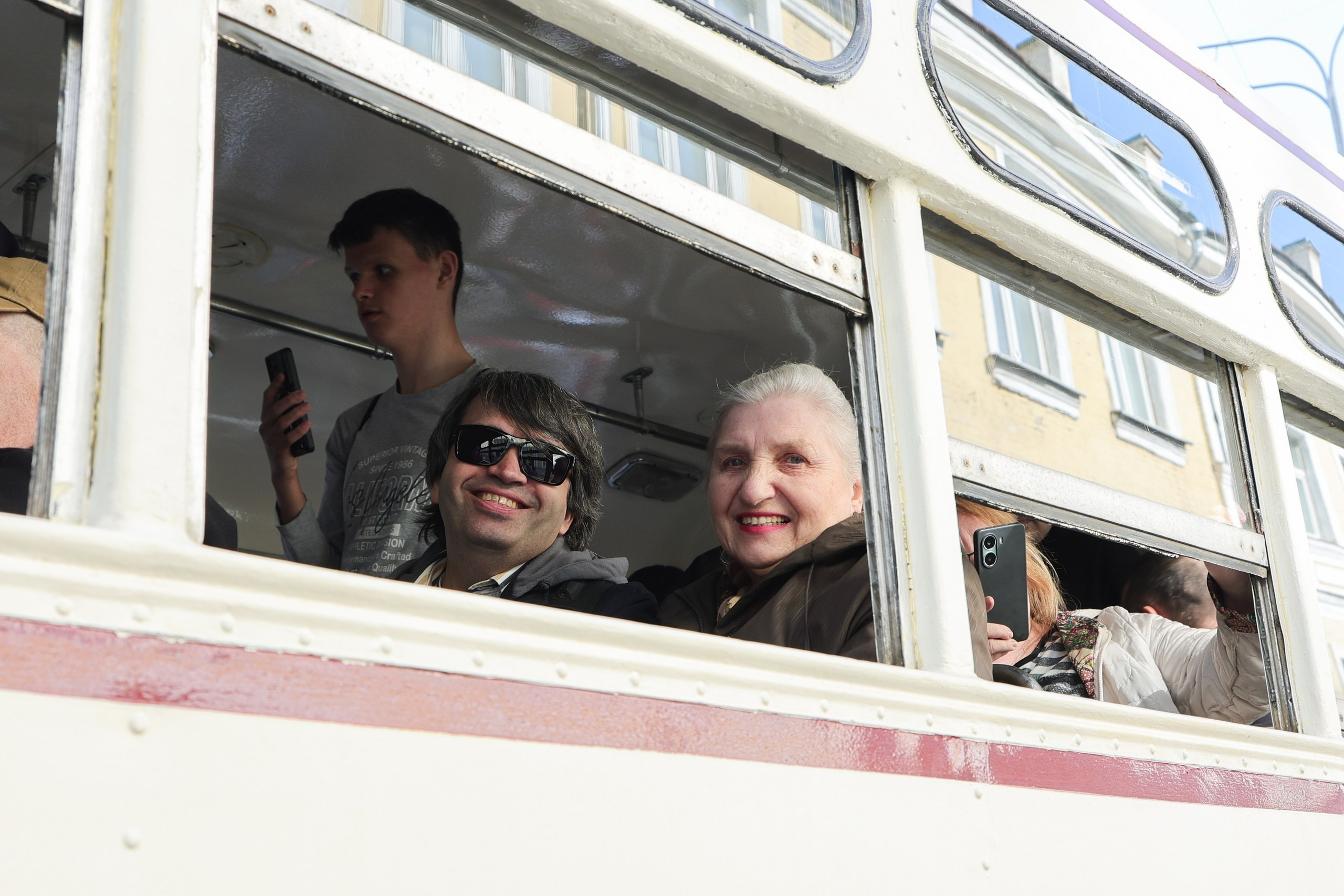 Парад трамваев. Репортажный, архитектурный, театральный и файн-арт фотограф Лена Мельникова в Москве