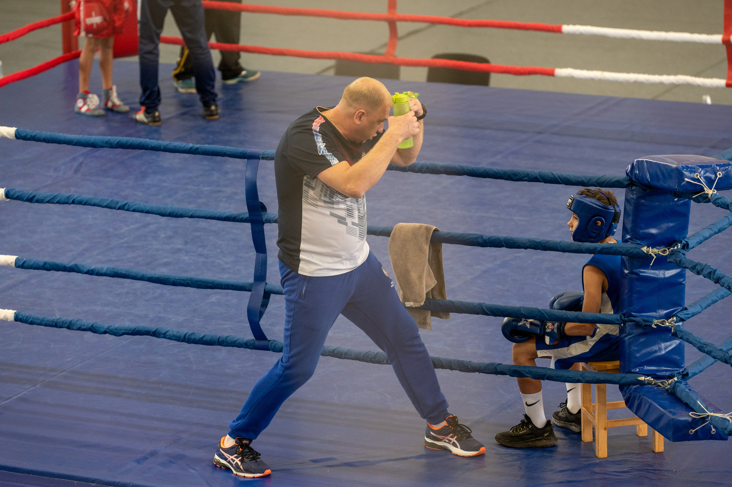 Соревнования по боксу памяти участника ВОВ В. И. Сапрунова. Фотограф в Самаре