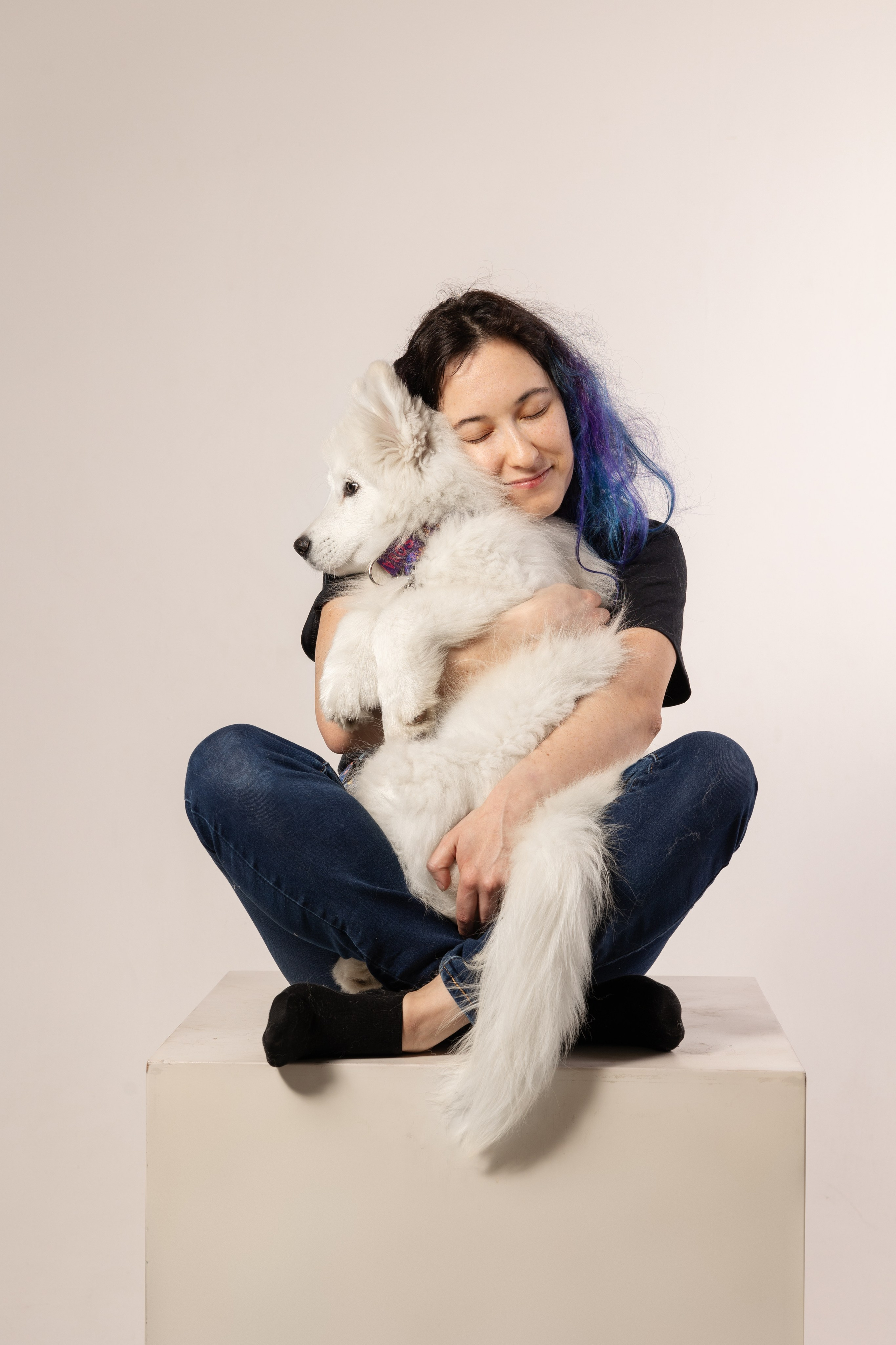 Кая и Даяна. Фотограф анималист в Москве Майорова Евгения