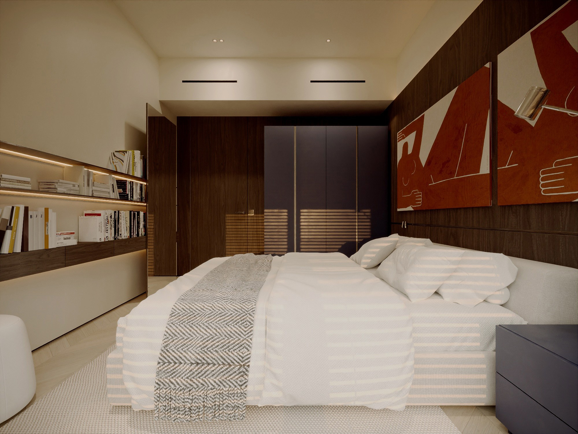 Апартаменты Seagate Tower, г. Дубай, ОАЭ. Дизайн интерьера от Дмитрия Баландина